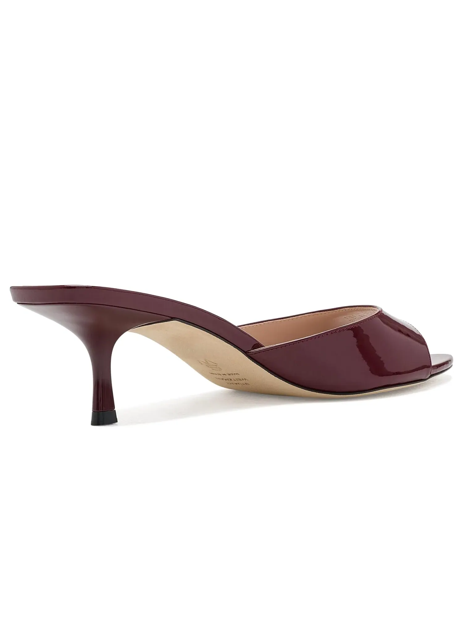 Мюли Lexington Mule 50 Stuart Weitzman — изображение 3 из 4, розовое дерево
