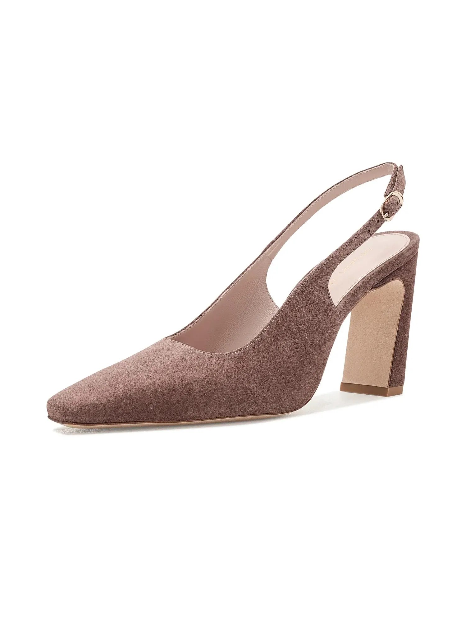 Туфли-слингбэки Stassi Slingback 85 Stuart Weitzman — изображение 1 из 4, тауп