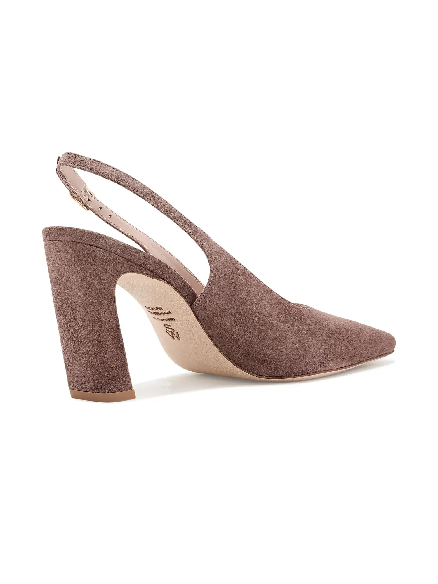 Туфли-слингбэки Stassi Slingback 85 Stuart Weitzman — изображение 3 из 4, тауп