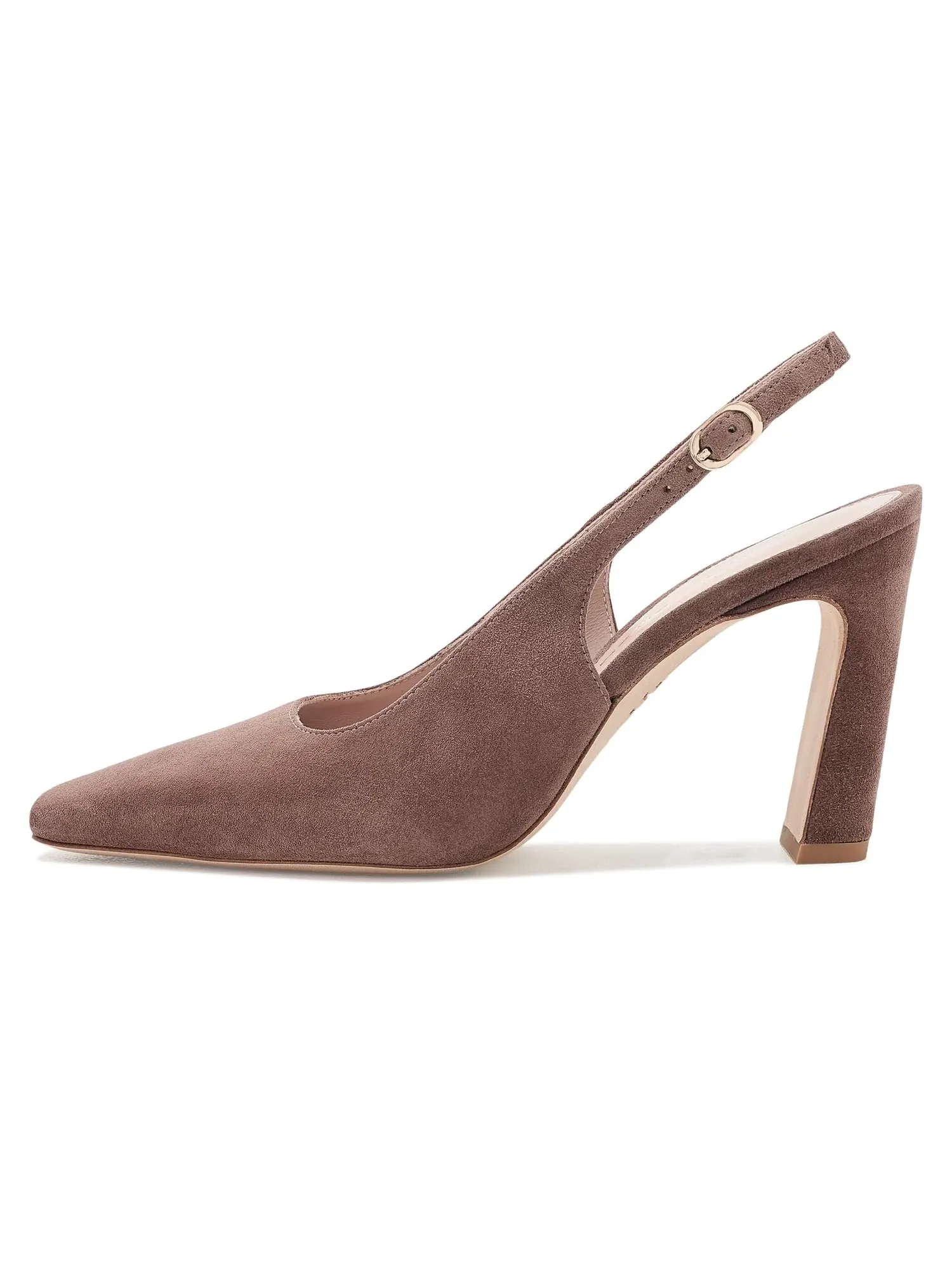 Туфли-слингбэки Stassi Slingback 85 Stuart Weitzman — изображение 4 из 4, тауп