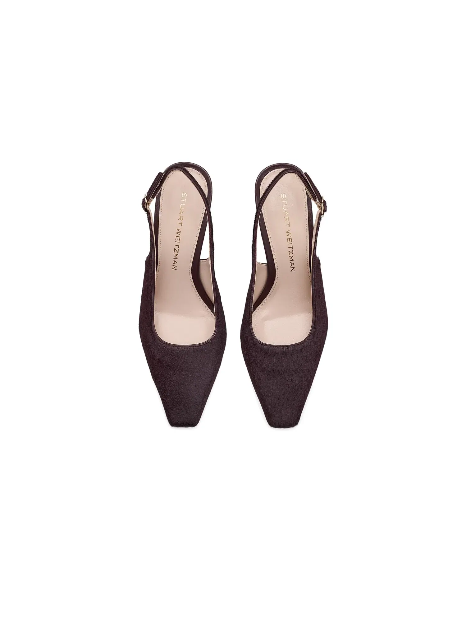 Туфли-слингбэки Stassi Slingback 85 Stuart Weitzman — изображение 2 из 4, черничный