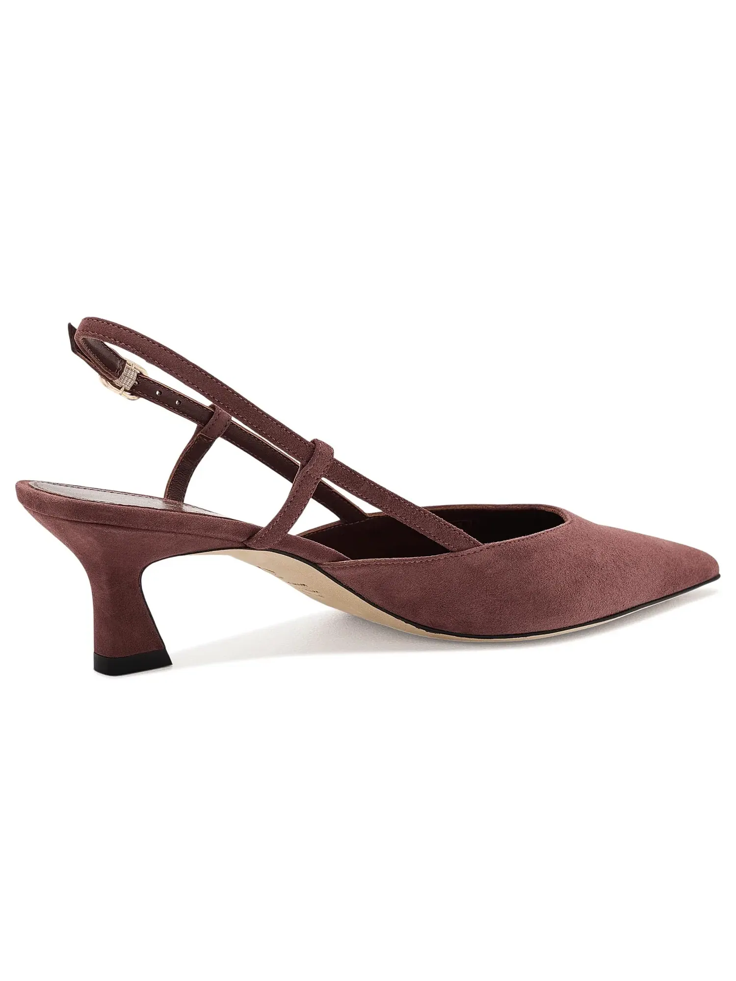 Туфли-слингбэки Vinnie 50 Slingback Stuart Weitzman — изображение 3 из 4, коричневый