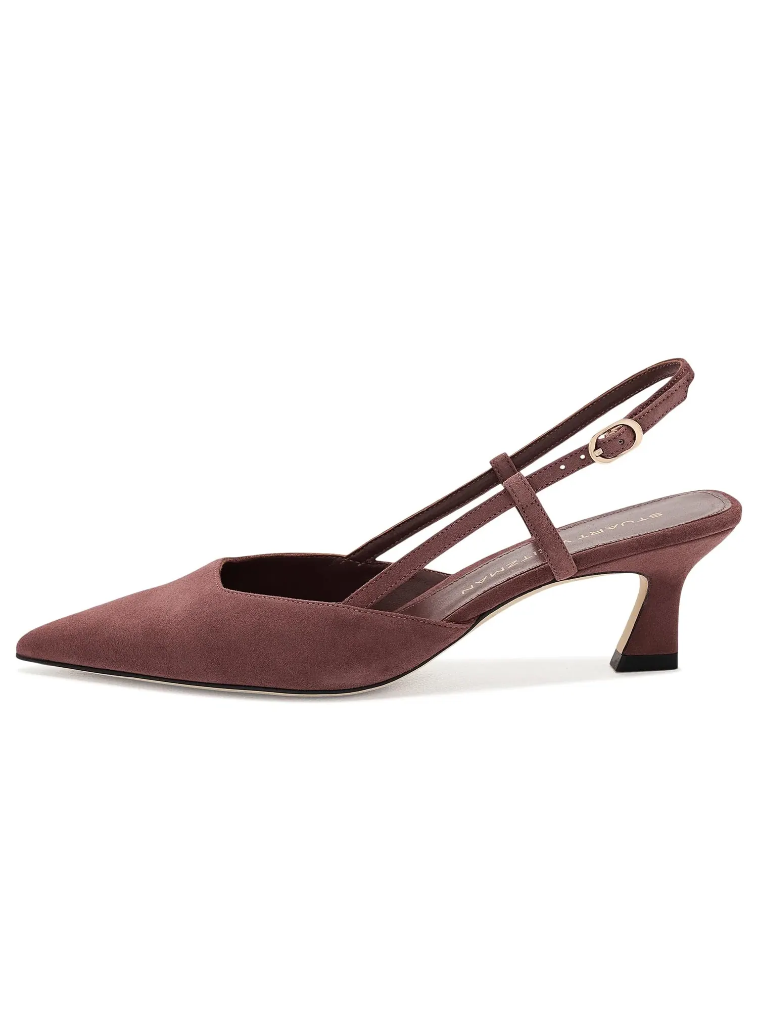 Туфли-слингбэки Vinnie 50 Slingback Stuart Weitzman — изображение 4 из 4, коричневый