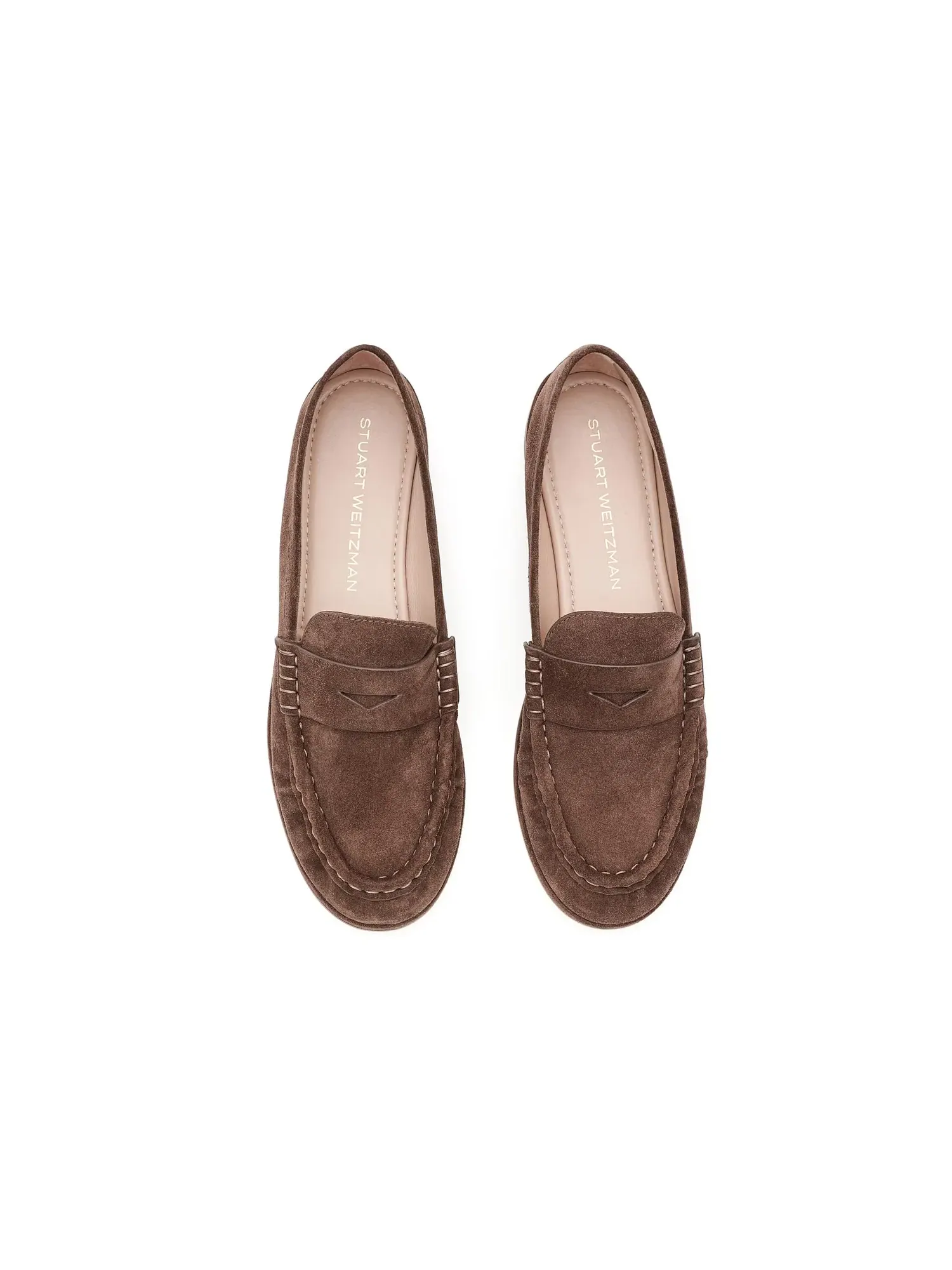 Лоферы Спенсер Stuart Weitzman — изображение 2 из 4, коричневый