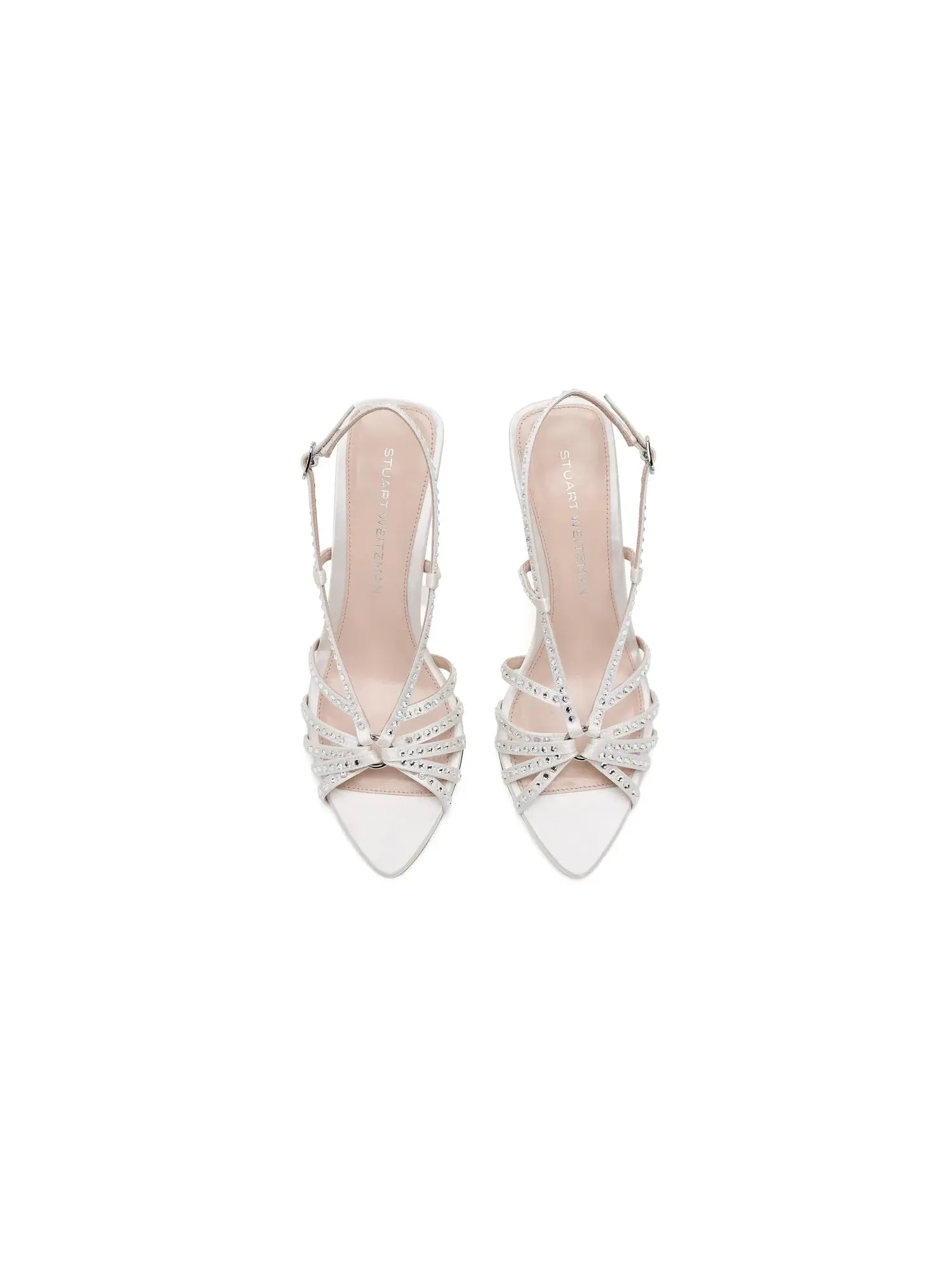 Сандалии Carlyle 85 Stuart Weitzman — изображение 2 из 4, бежевый