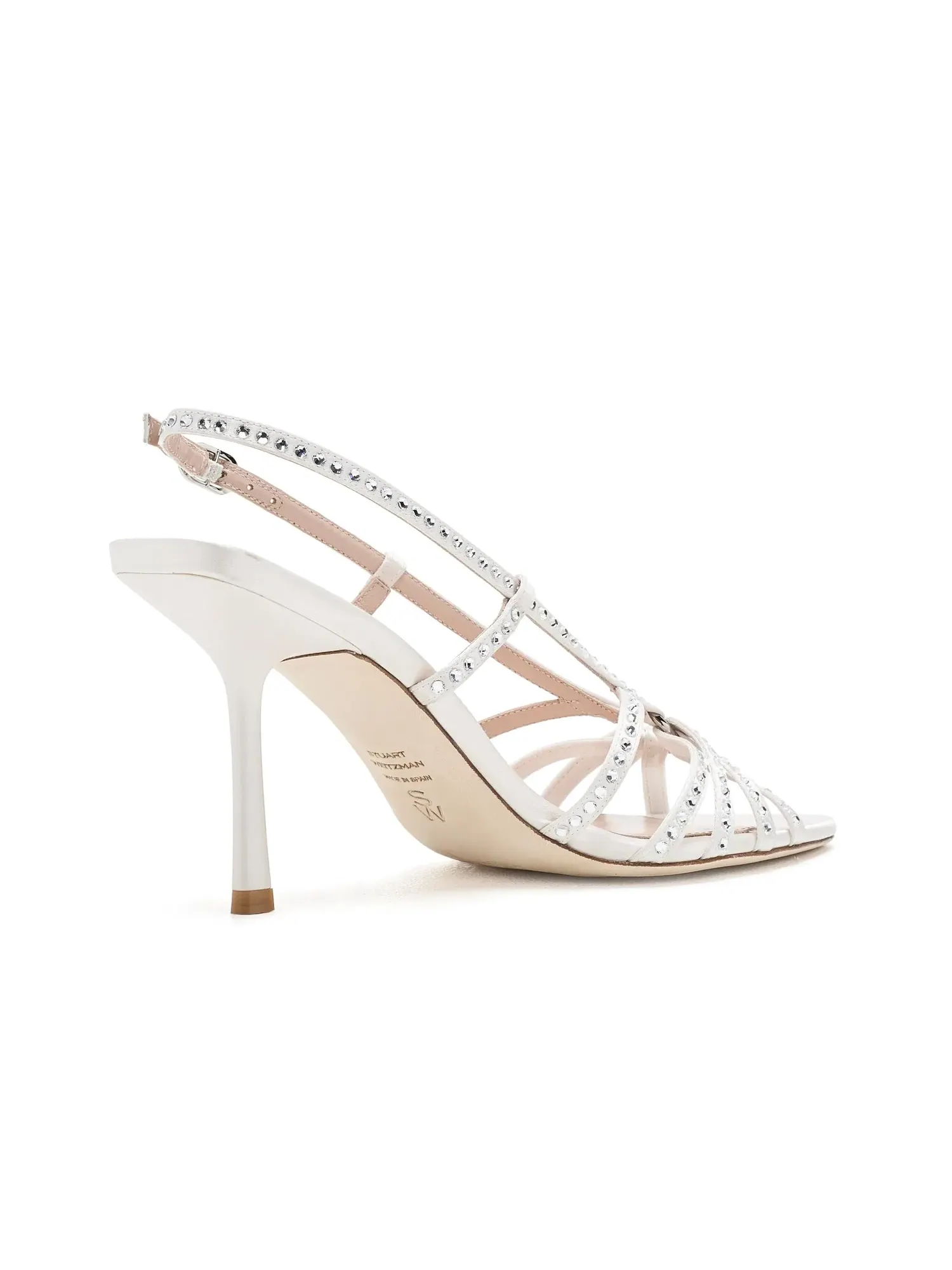 Сандалии Carlyle 85 Stuart Weitzman — изображение 3 из 4, бежевый