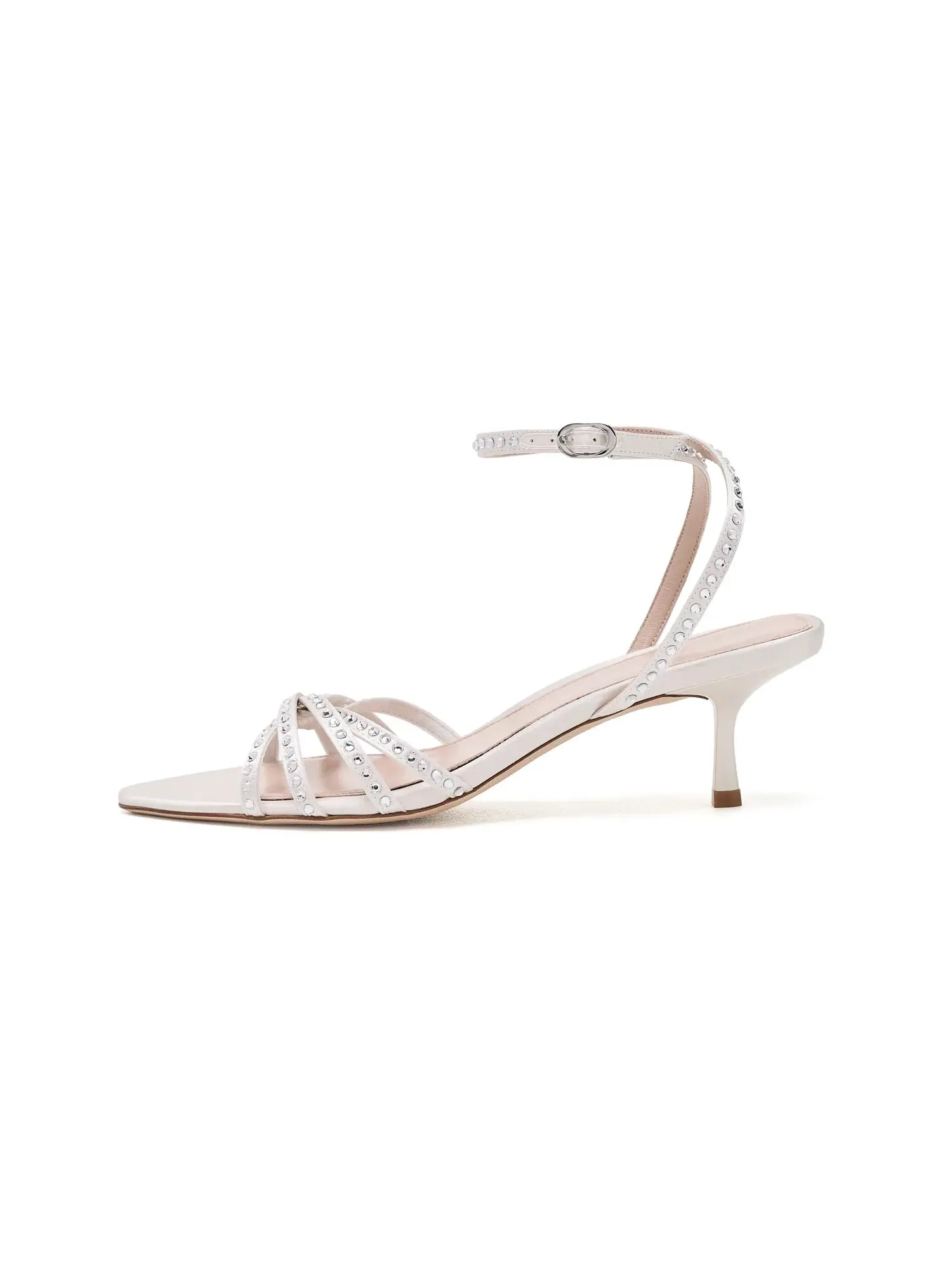 Сандалии Carlyle 50 Stuart Weitzman — изображение 4 из 4, бежевый