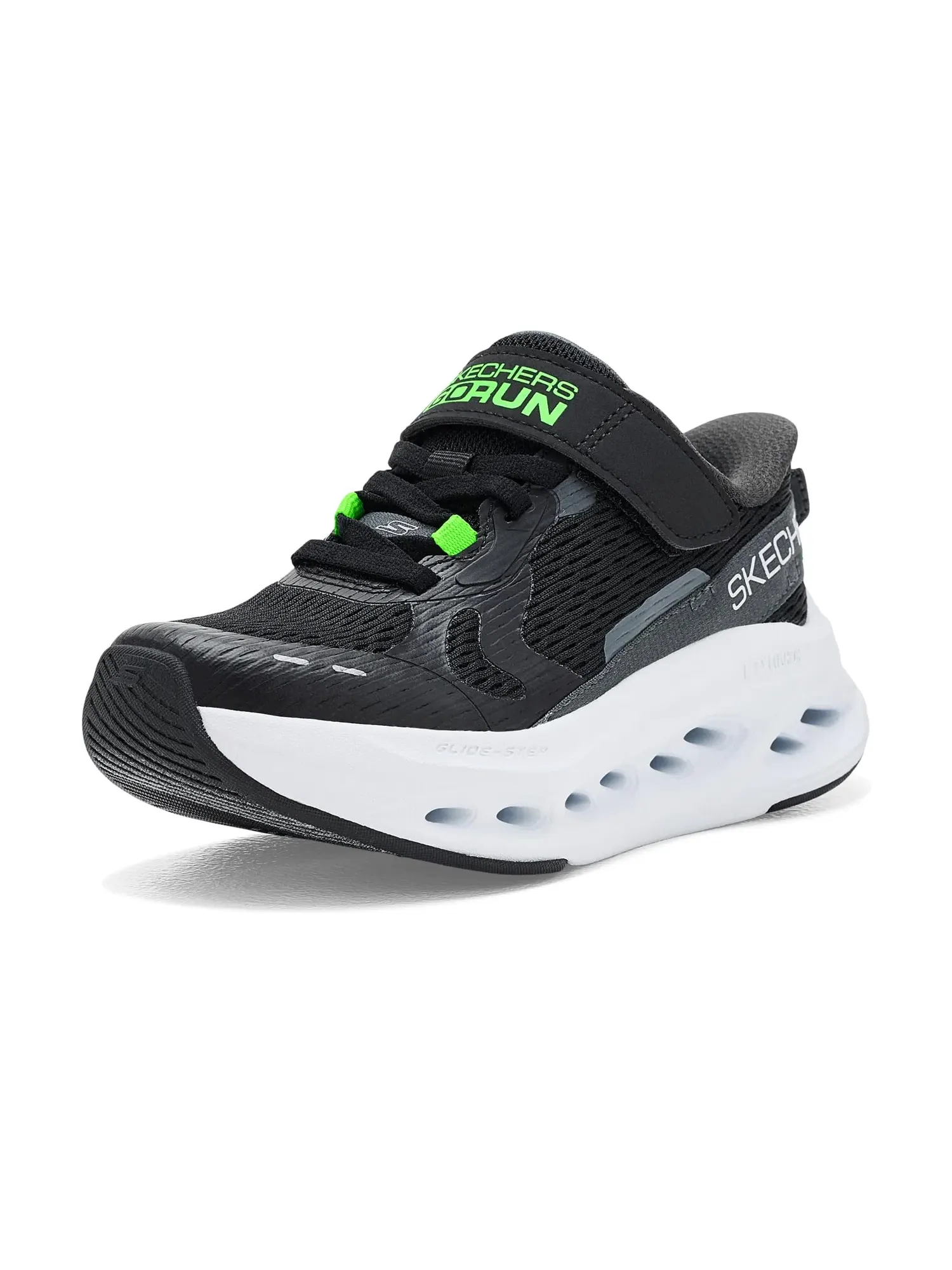Кроссовки Hands Free Slip-Ins-Max Cushioning Glide-Step 404206l (для маленьких и больших детей) Skechers Kids, черный