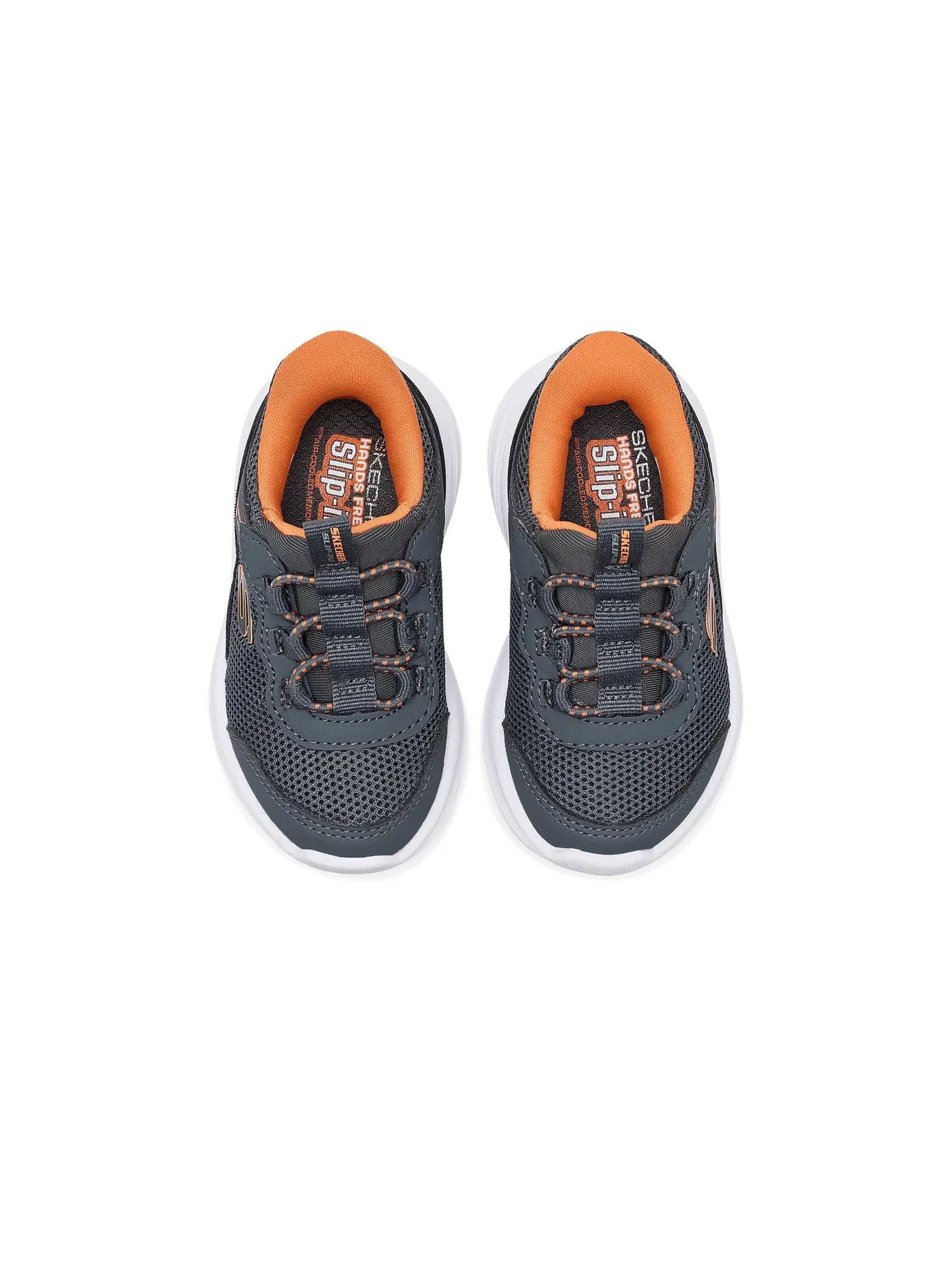 Кроссовки Hands-Free Slip-Ins-Bounder Pro 404208N (для малышей) Skechers Kids — изображение 2 из 4, темно-серый