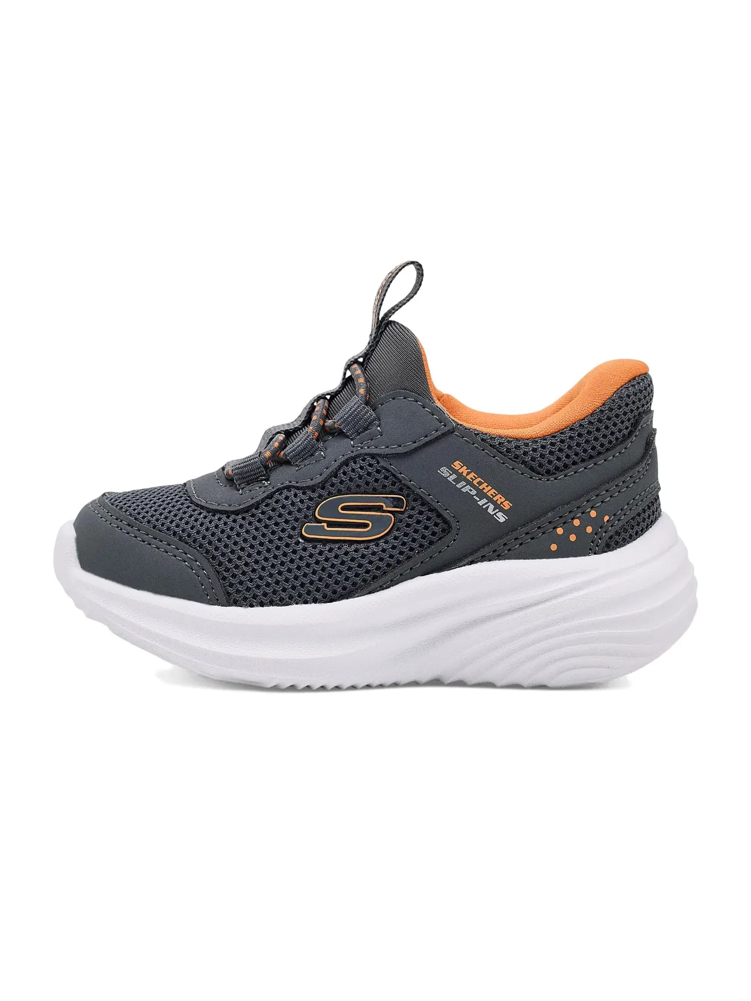 Кроссовки Hands-Free Slip-Ins-Bounder Pro 404208N (для малышей) Skechers Kids — изображение 4 из 4, темно-серый