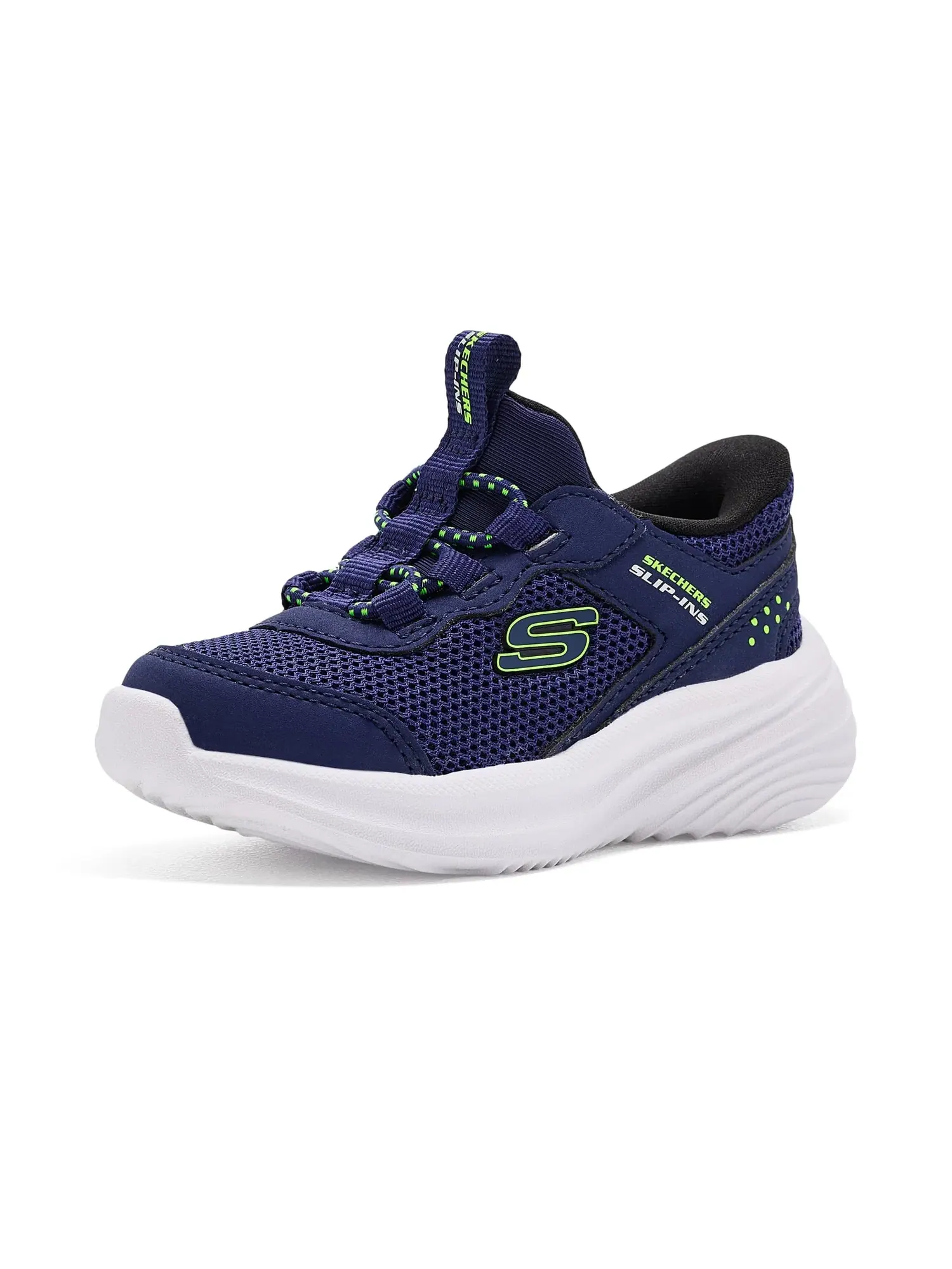 Кроссовки Hands-Free Slip-Ins-Bounder Pro 404208N (для малышей) Skechers Kids — изображение 1 из 4, темно-синий