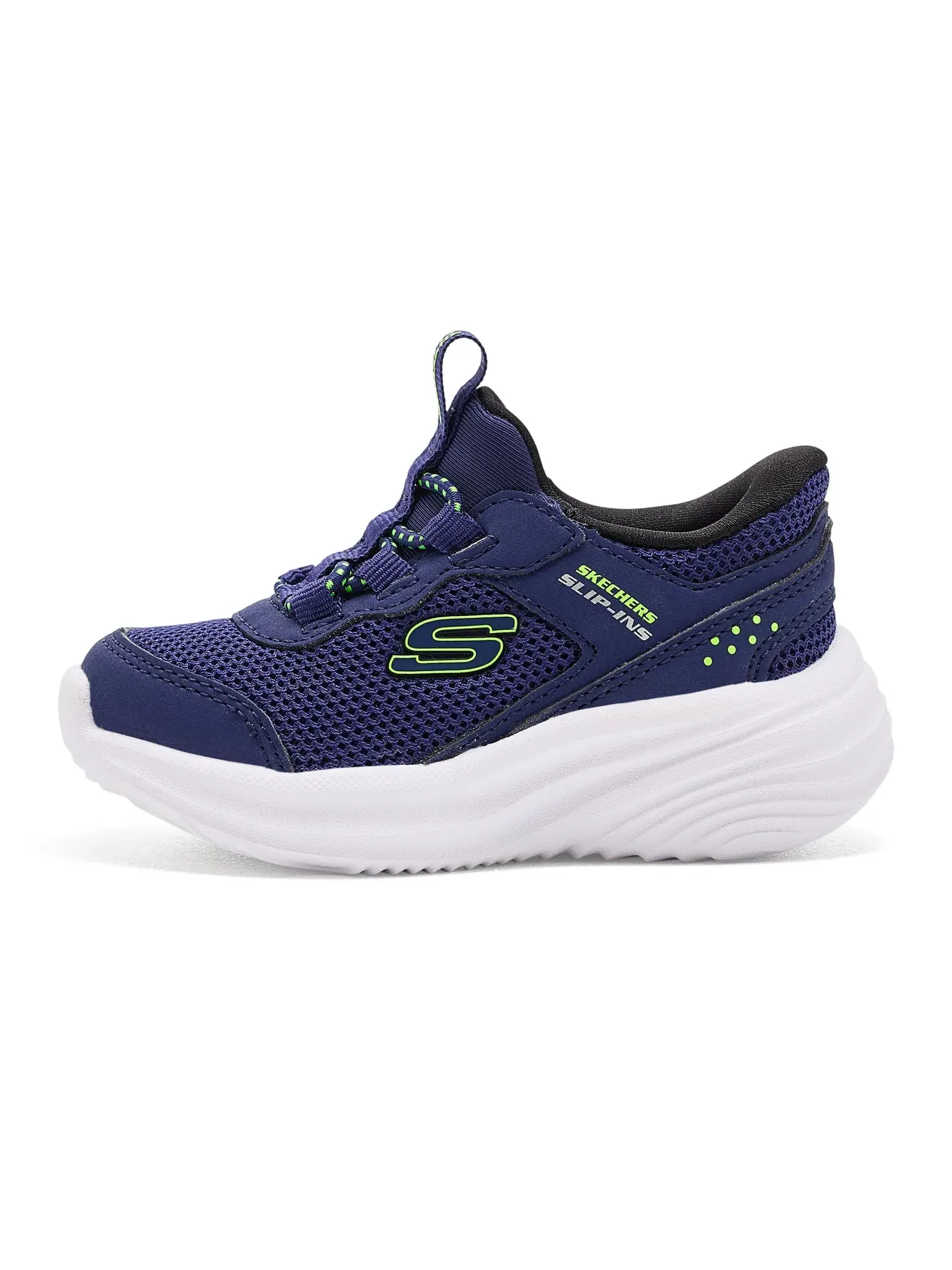 Кроссовки Hands-Free Slip-Ins-Bounder Pro 404208N (для малышей) Skechers Kids — изображение 4 из 4, темно-синий