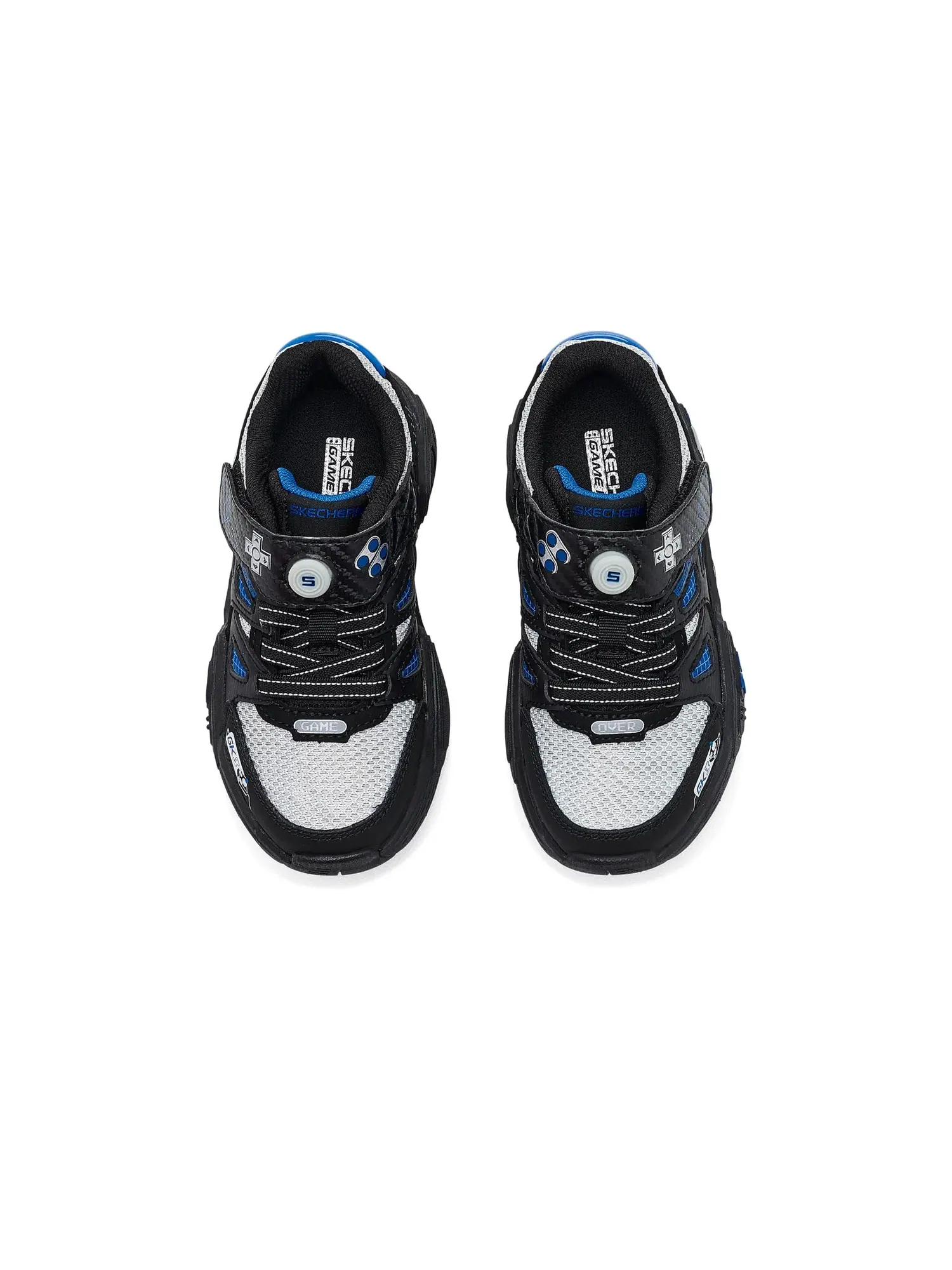 Кроссовки Gametronix 3.0 402277L (для маленьких и больших детей) Skechers Kids — изображение 2 из 4, черный/синий