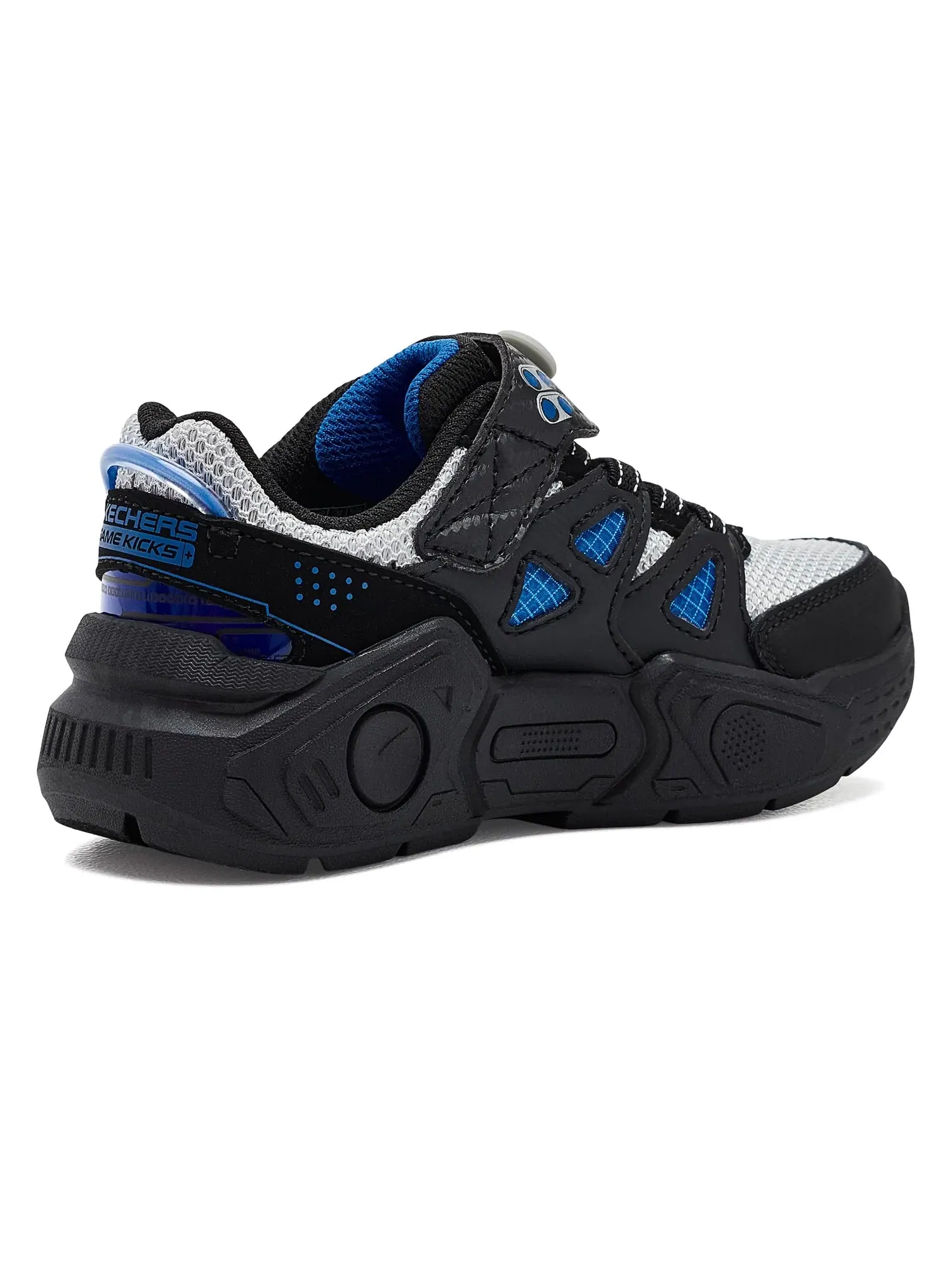 Кроссовки Gametronix 3.0 402277L (для маленьких и больших детей) Skechers Kids — изображение 3 из 4, черный/синий