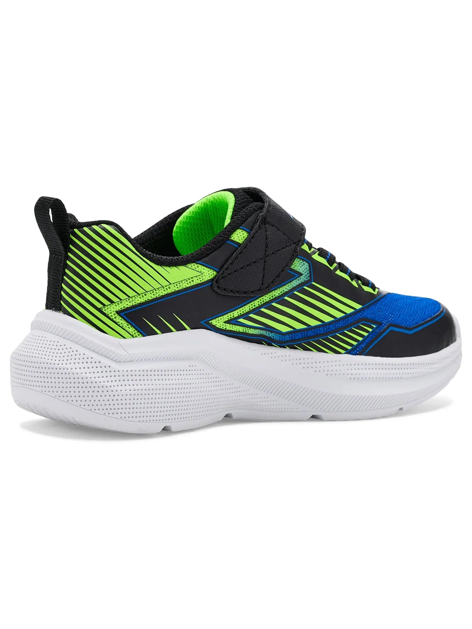 Кроссовки Microspec Velocity 404127L (для маленьких и больших детей) Skechers Kids — изображение 3 из 4, черный/синий
