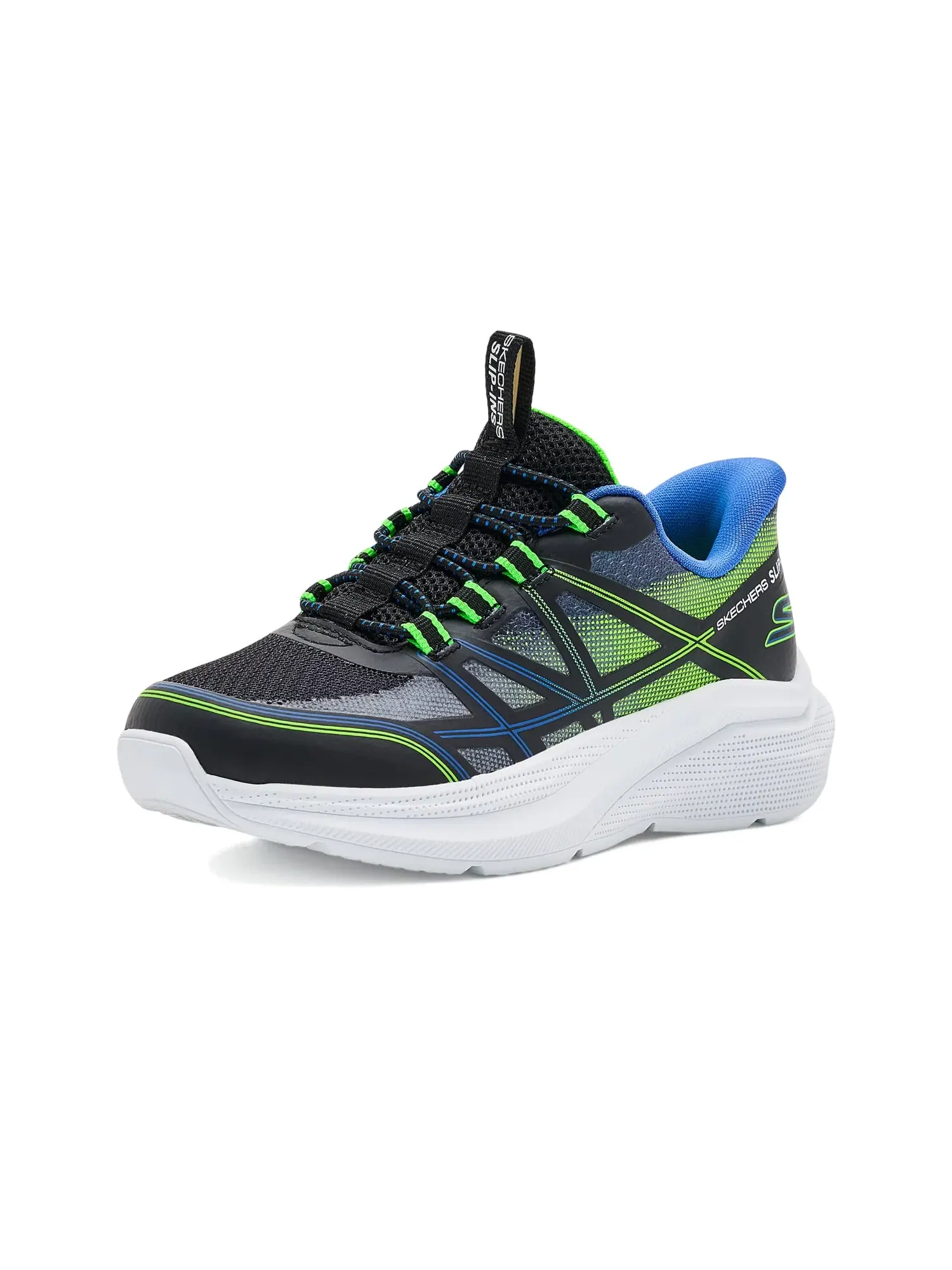 Кроссовки Hands Free Slip-Ins-Microspec Velocity 404220L (для маленьких и больших детей) Skechers Kids — изображение 1 из 4