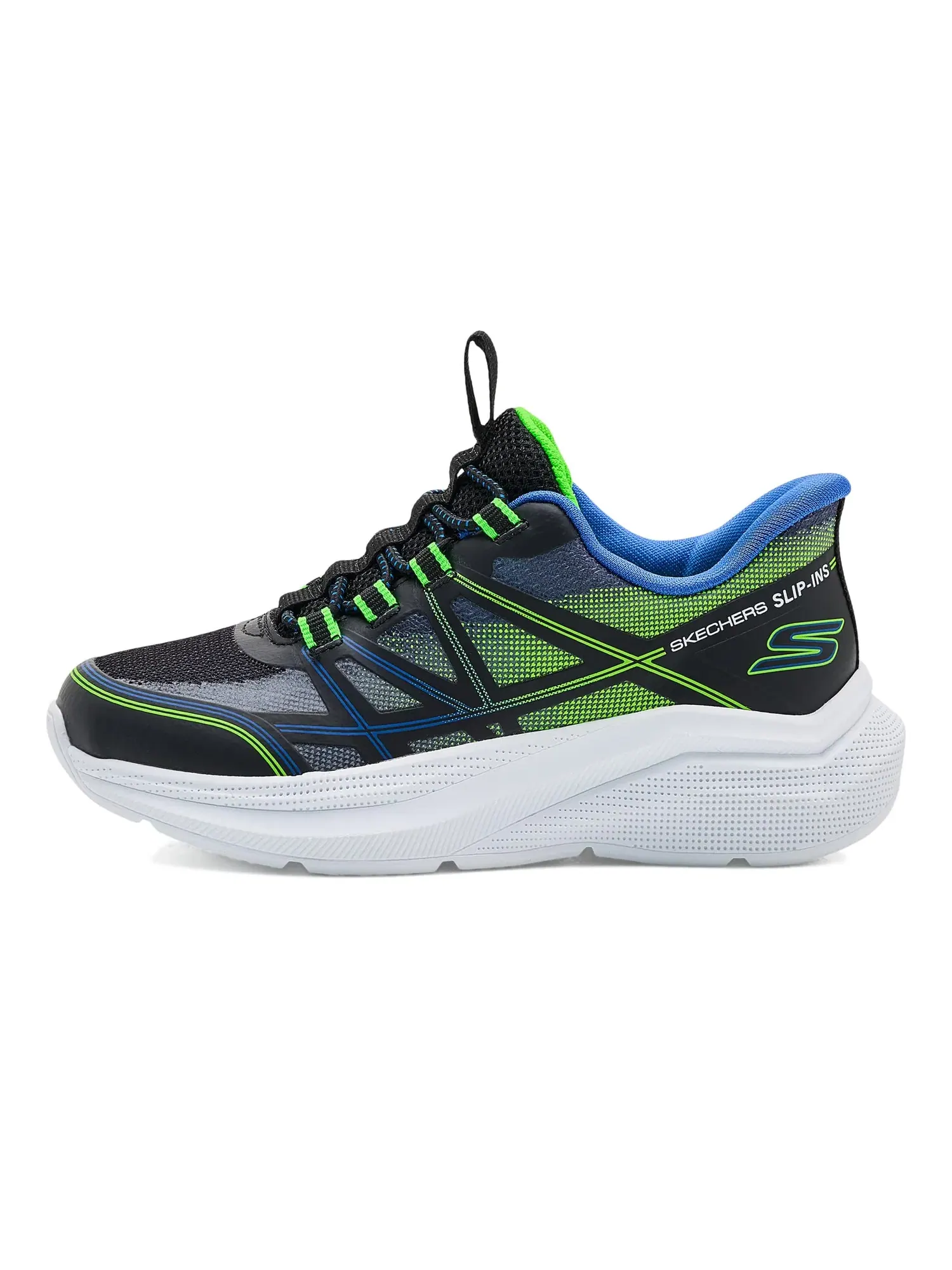 Кроссовки Hands Free Slip-Ins-Microspec Velocity 404220L (для маленьких и больших детей) Skechers Kids — изображение 4 из 4