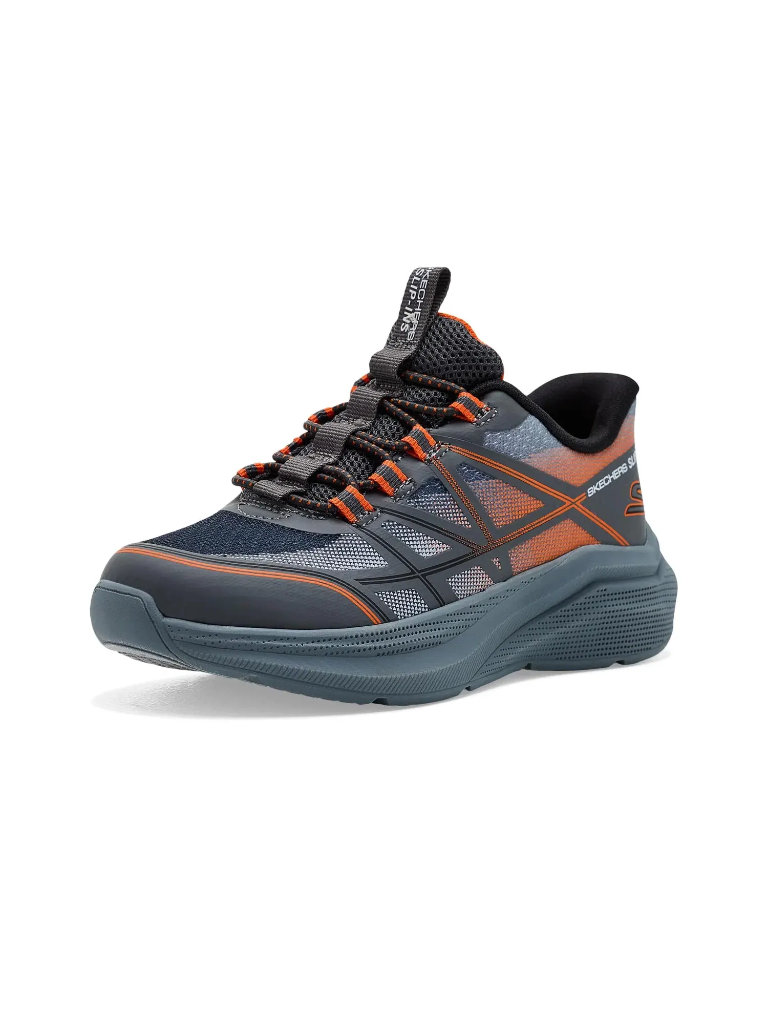 Кроссовки Hands Free Slip-Ins-Microspec Velocity 404220L (для маленьких и больших детей) Skechers Kids — изображение 1 из 4