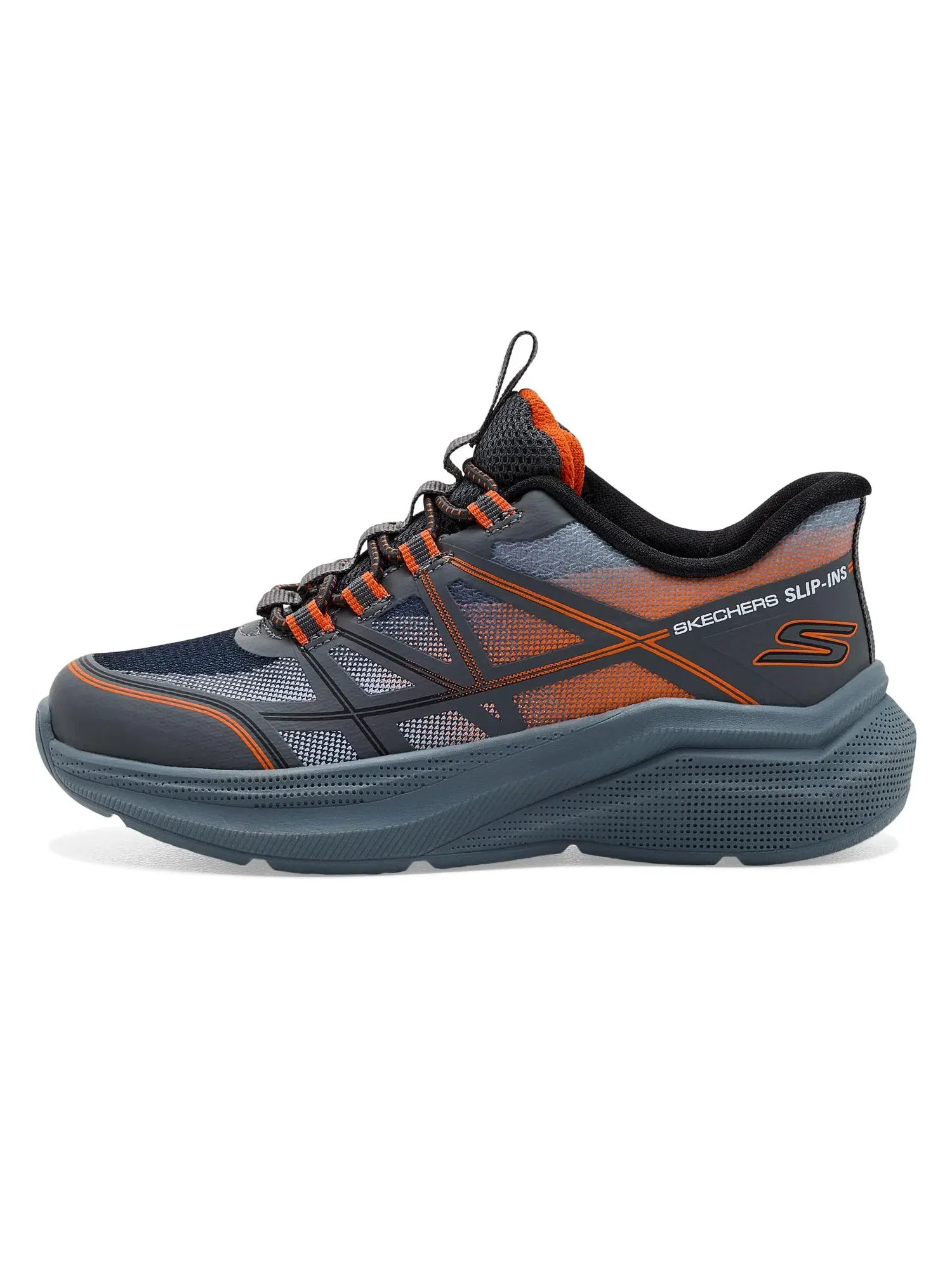 Кроссовки Hands Free Slip-Ins-Microspec Velocity 404220L (для маленьких и больших детей) Skechers Kids — изображение 4 из 4