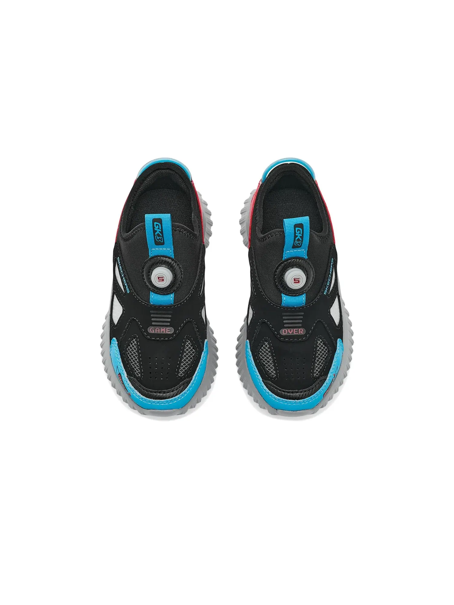 Кроссовки Depth Charge 2.0 402274L (для маленьких и больших детей) Skechers Kids — изображение 2 из 4, черный/мульти