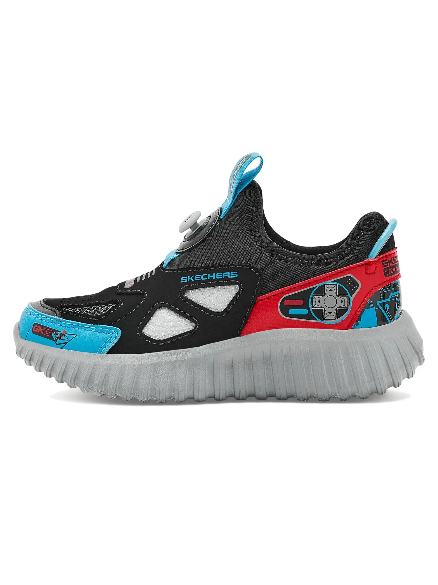 Кроссовки Depth Charge 2.0 402274L (для маленьких и больших детей) Skechers Kids — изображение 4 из 4, черный/мульти