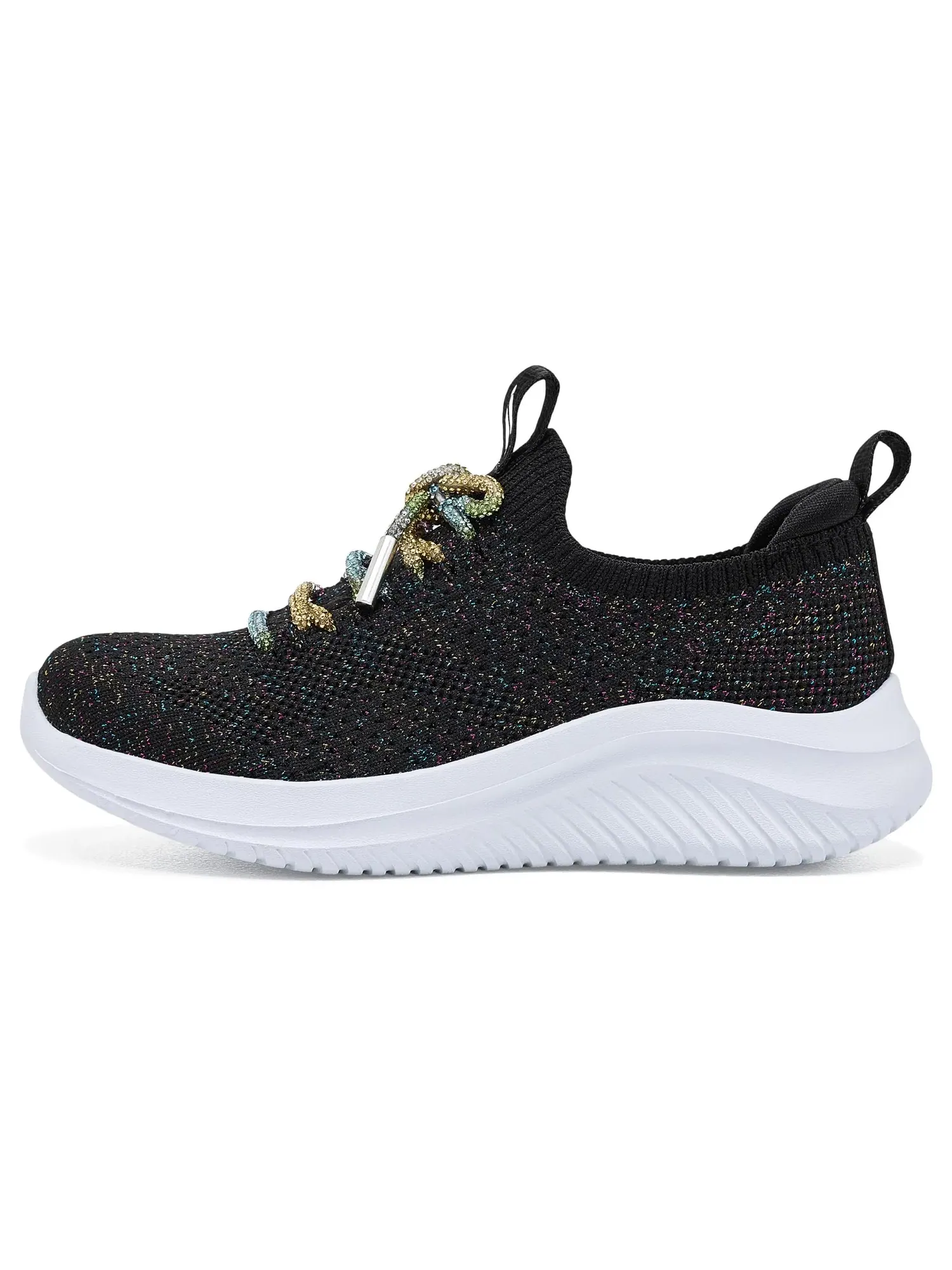 Кроссовки Ultra Flex 3.0 303782L (для маленьких и больших детей) Skechers Kids — изображение 4 из 4, черный/мульти