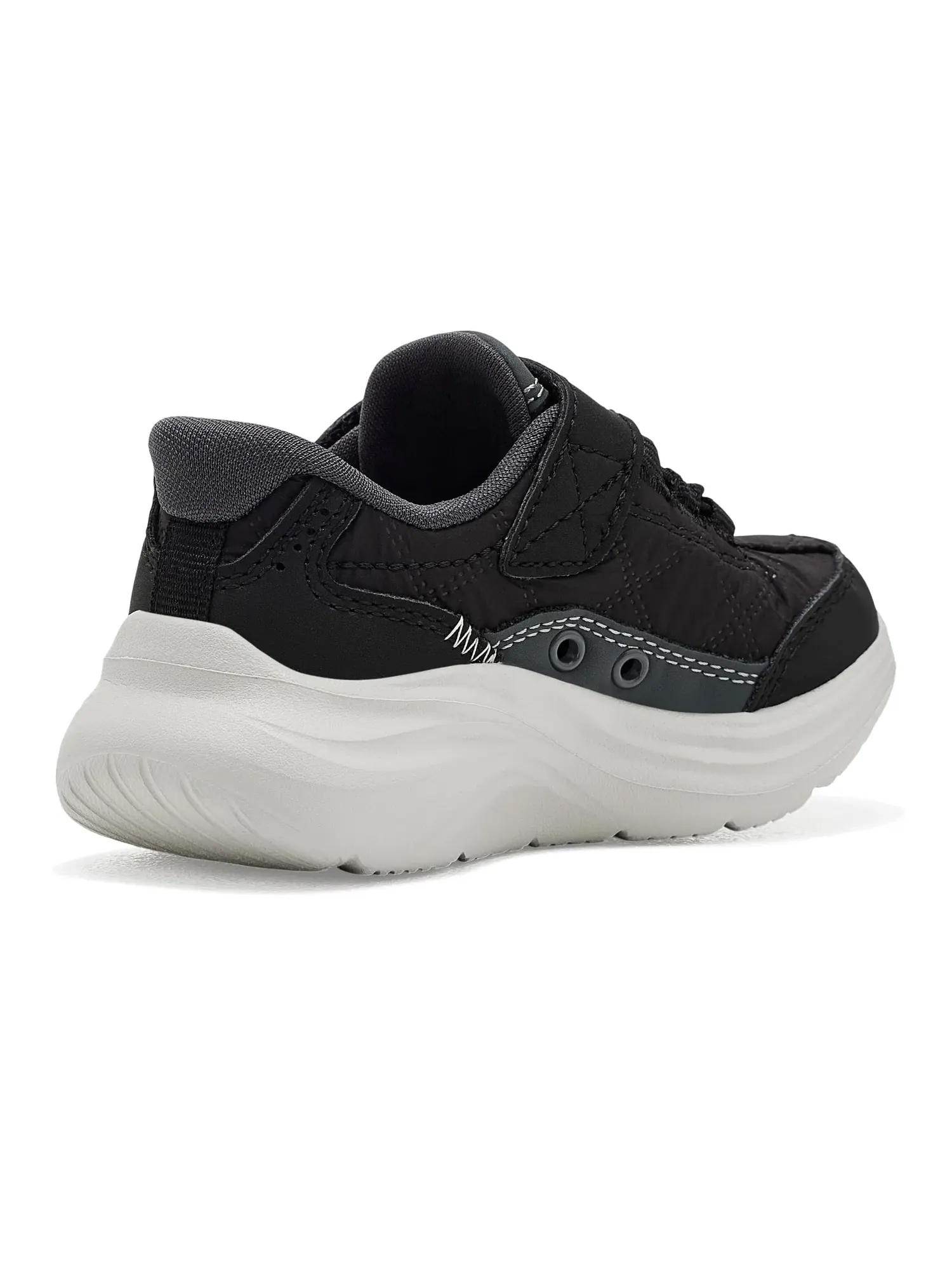 Кроссовки Hands-Free Slip-Ins-Comfy Sprints 404210N (для малышей) Skechers Kids — изображение 3 из 4, черный/белый