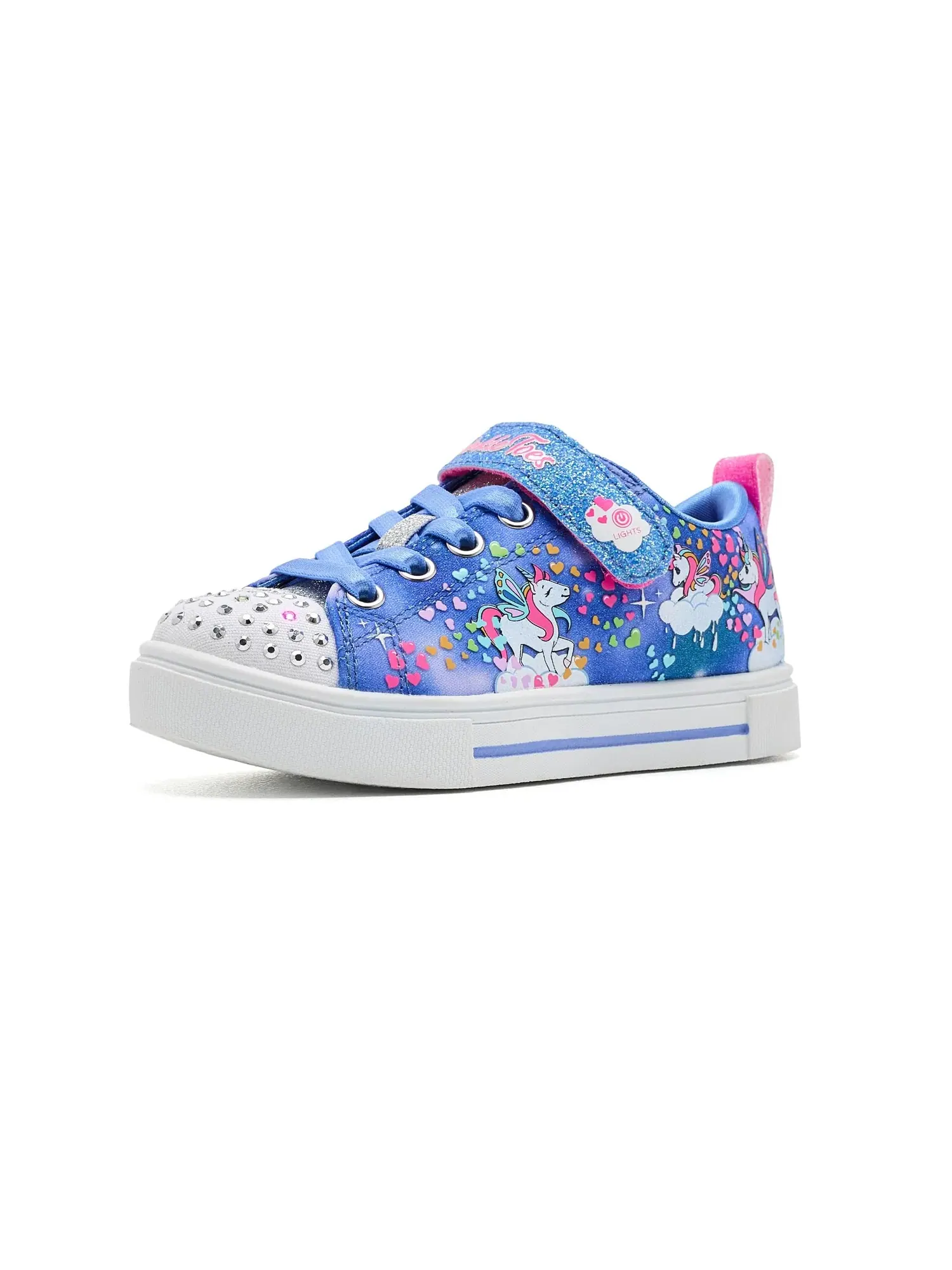 Кроссовки Twinkle Sparks - Unicorn Wonderland, Lighted 314468L (для маленьких детей) Skechers Kids — изображение 1 из 4