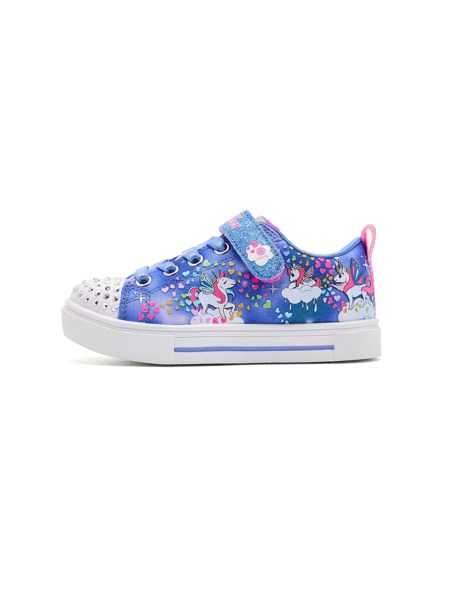 Кроссовки Twinkle Sparks - Unicorn Wonderland, Lighted 314468L (для маленьких детей) Skechers Kids — изображение 4 из 4