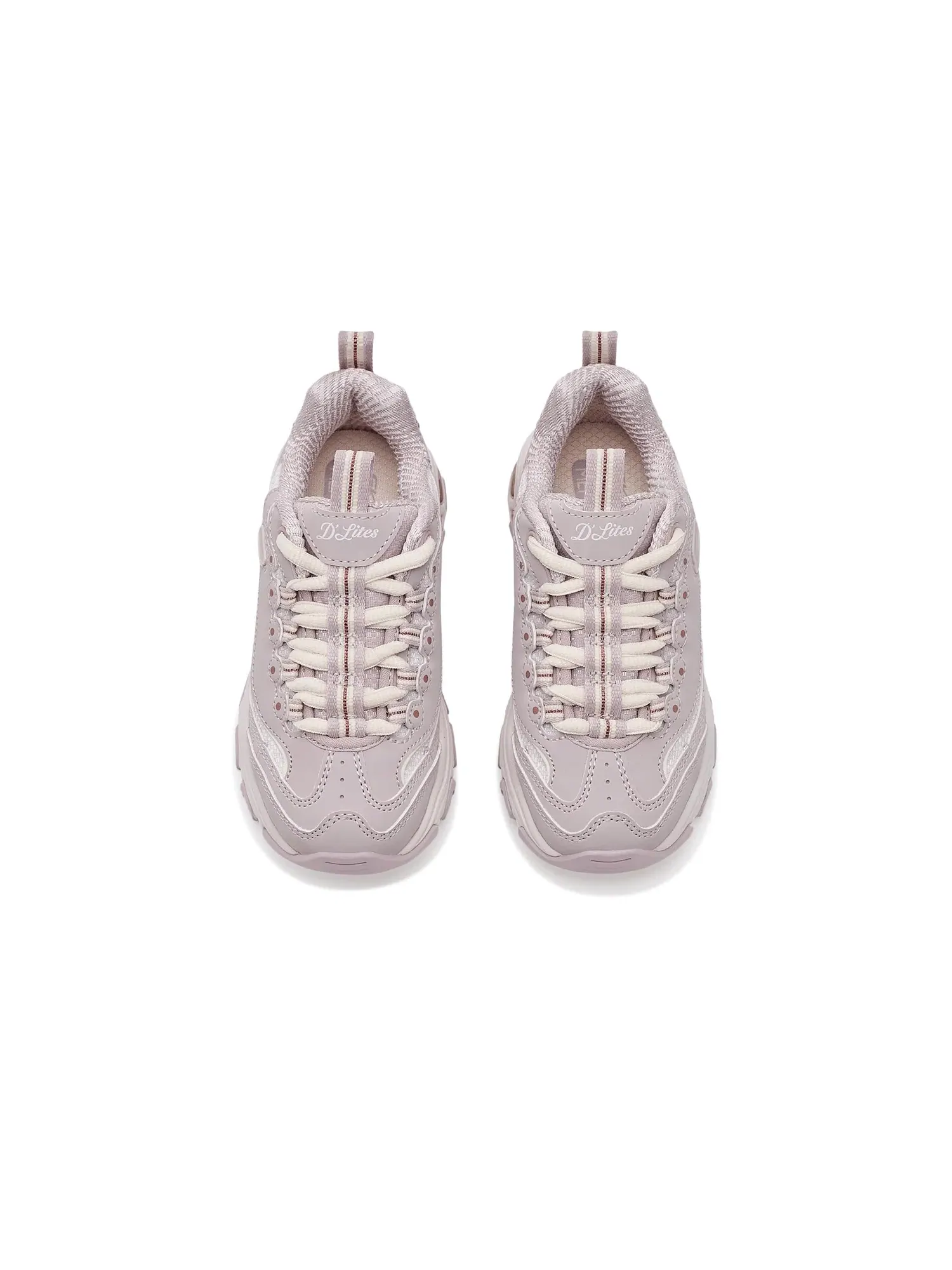 Кроссовки D'Lites 304155L (для маленьких и больших детей) Skechers Kids — изображение 2 из 4, розовое золото