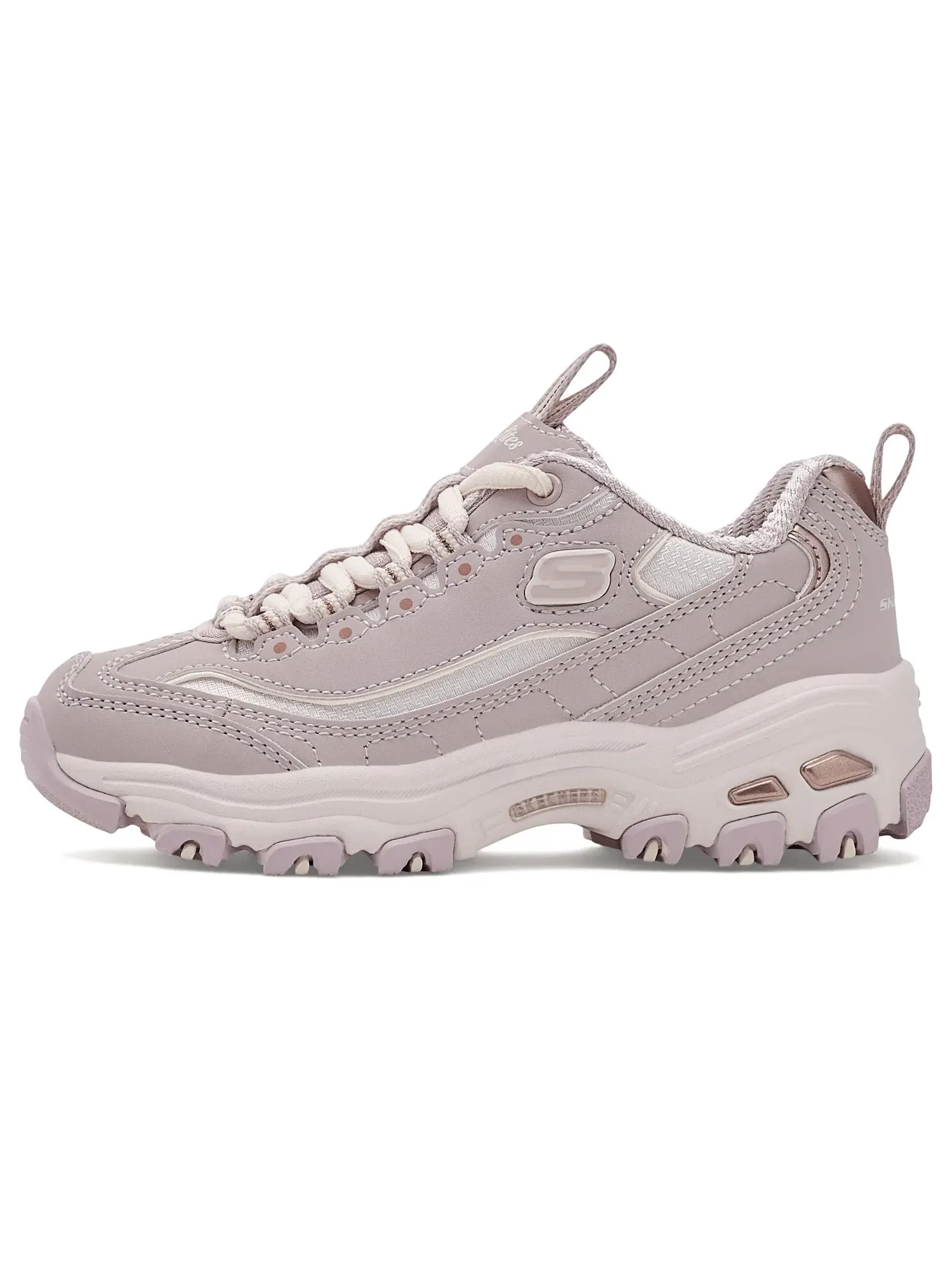 Кроссовки D'Lites 304155L (для маленьких и больших детей) Skechers Kids — изображение 4 из 4, розовое золото