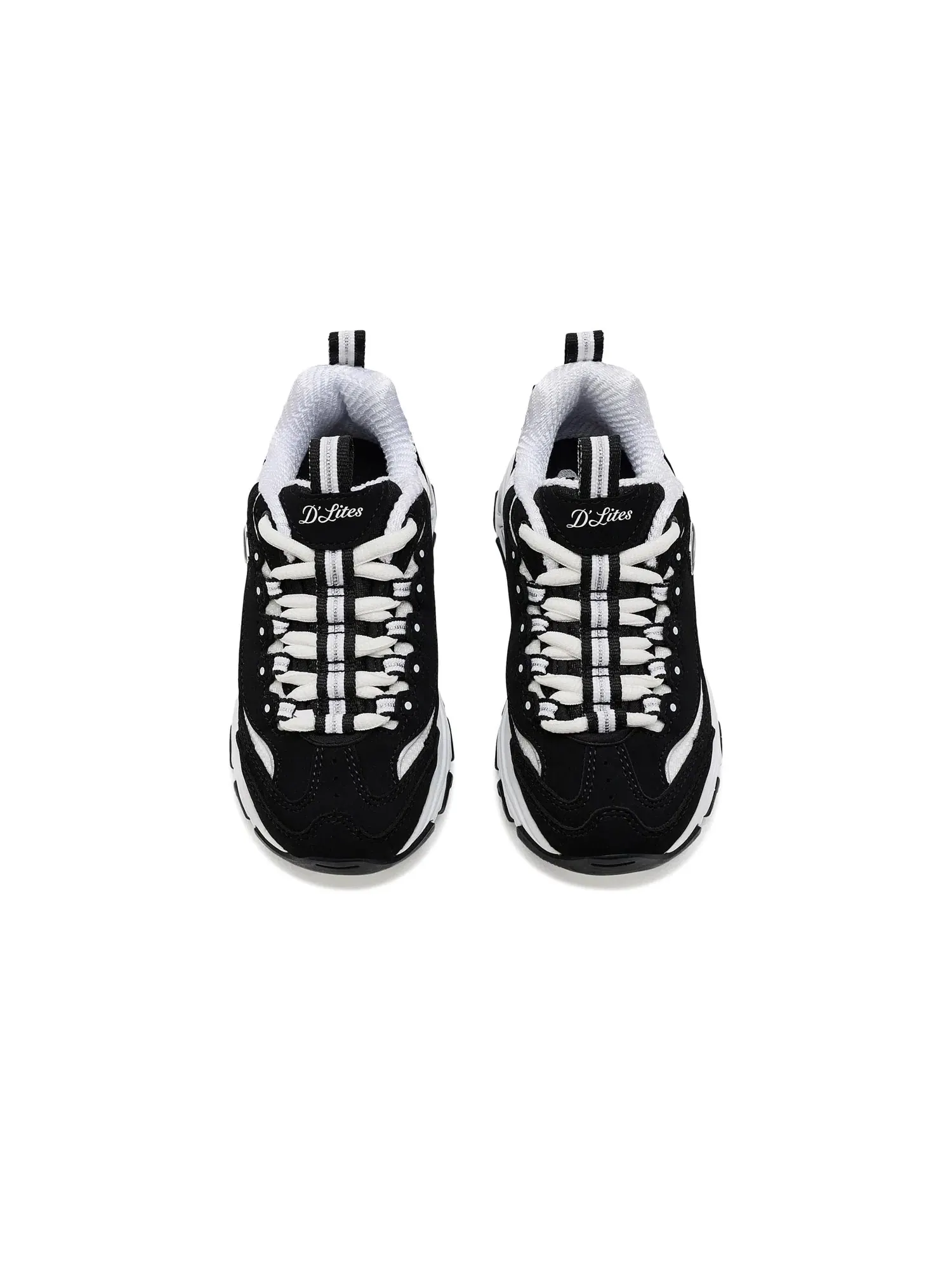 Кроссовки D'Lites 304155L (для маленьких и больших детей) Skechers Kids — изображение 2 из 4, черный/белый