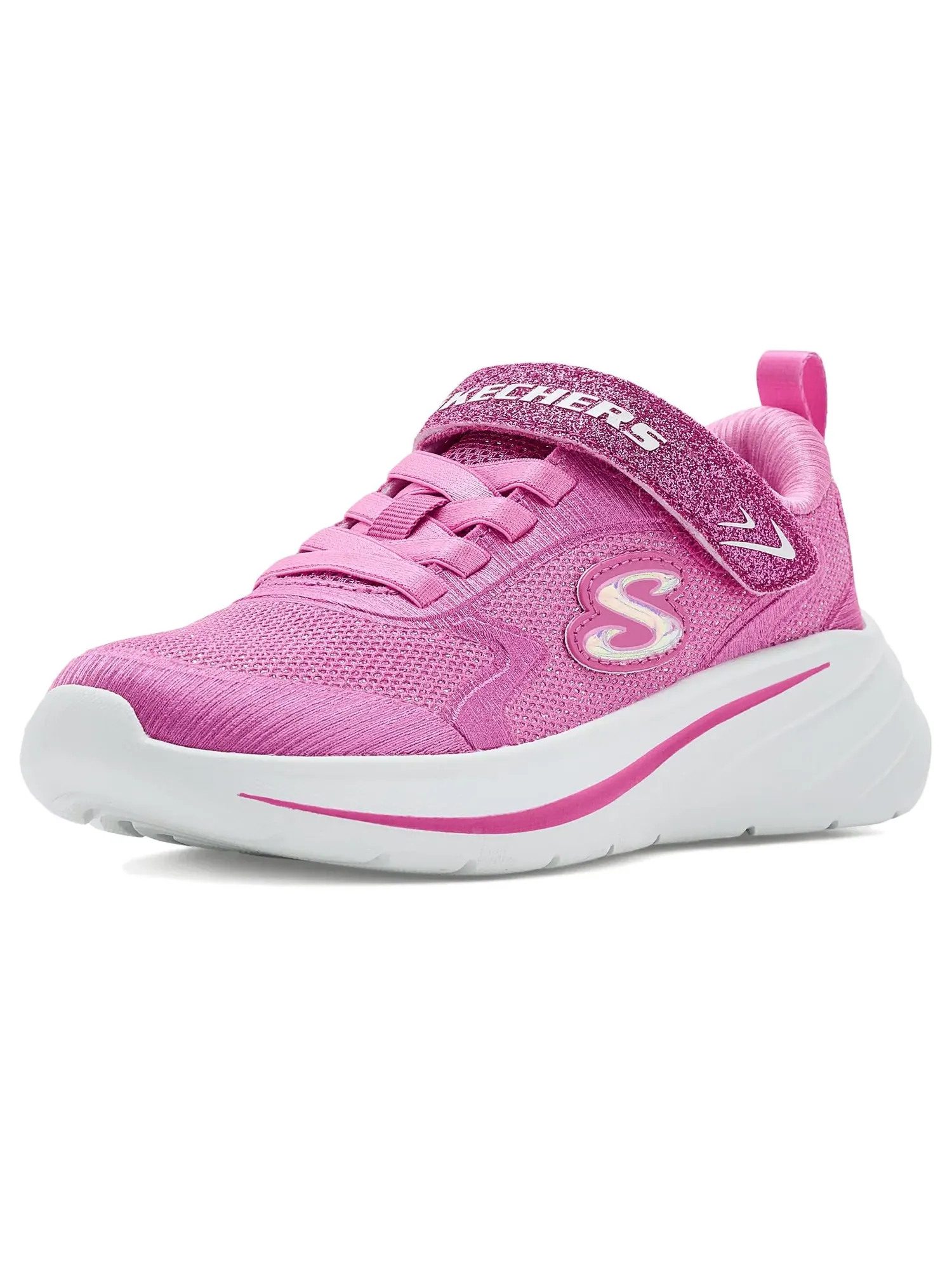 Кроссовки Wave 92 303557L (для маленьких и больших детей) Skechers Kids — изображение 1 из 4, розовый