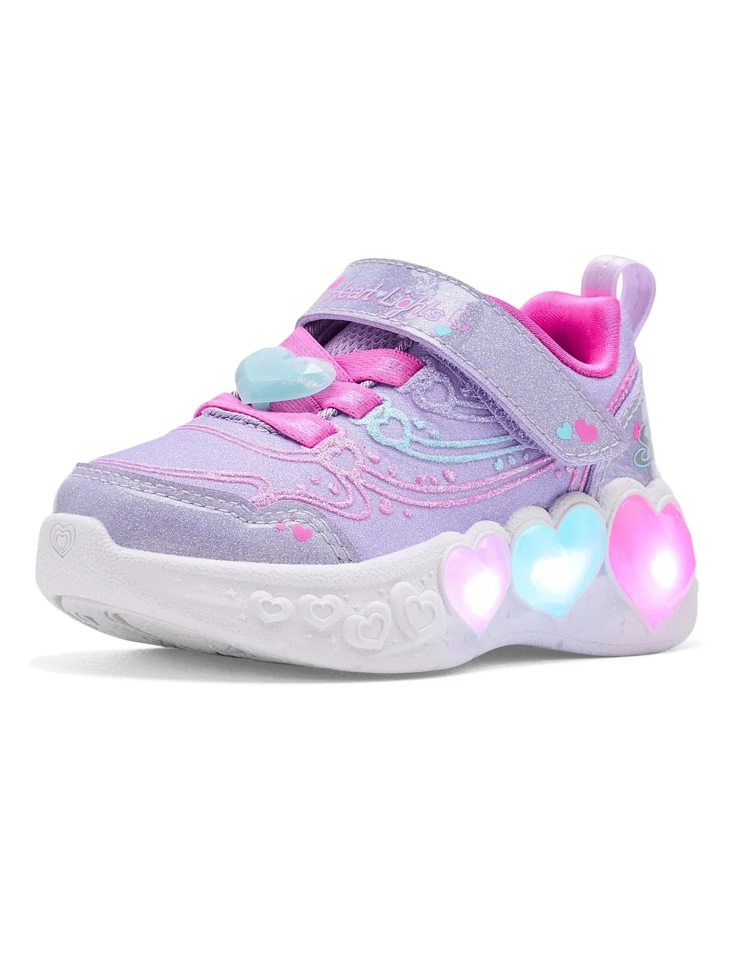 Кроссовки Enchanted Heart Lights 303266N (для малышей) Skechers Kids — изображение 1 из 4, мульти