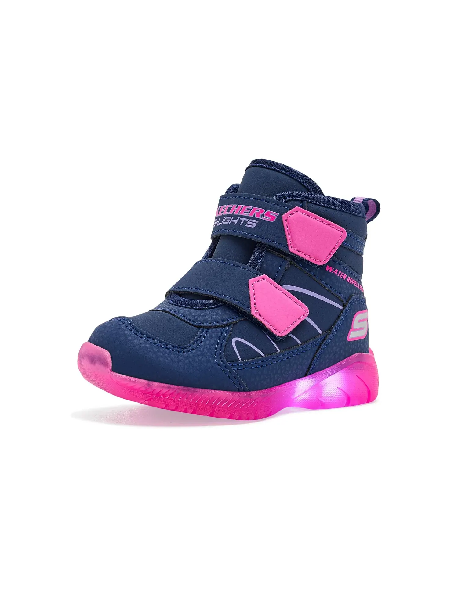 Кроссовки Illumi-Brights - Polar Steppe 319310N (для малышей) Skechers Kids — изображение 1 из 4, темно-синий/мульти