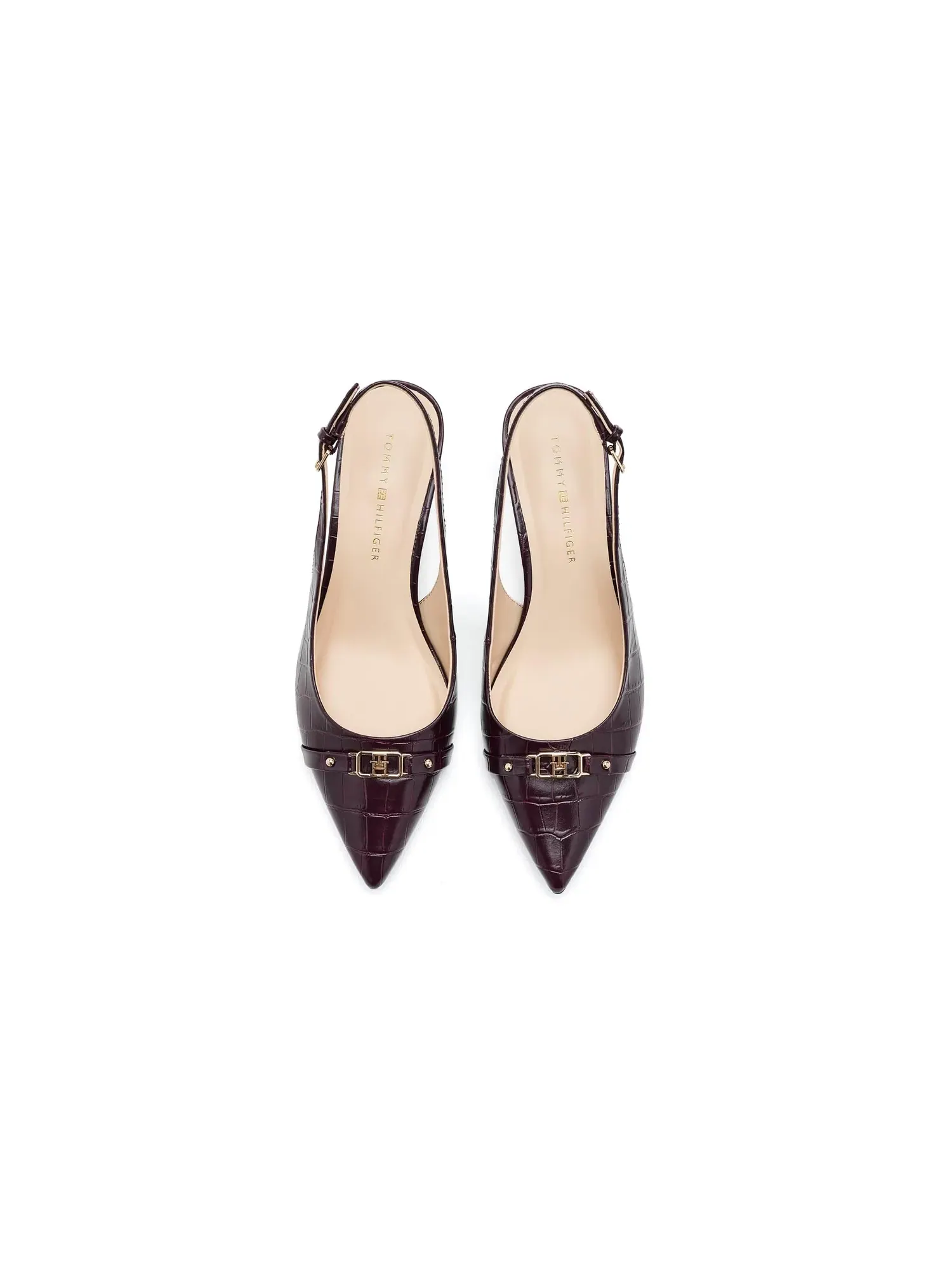 Туфли Totale Tommy Hilfiger — изображение 2 из 4, темный красный