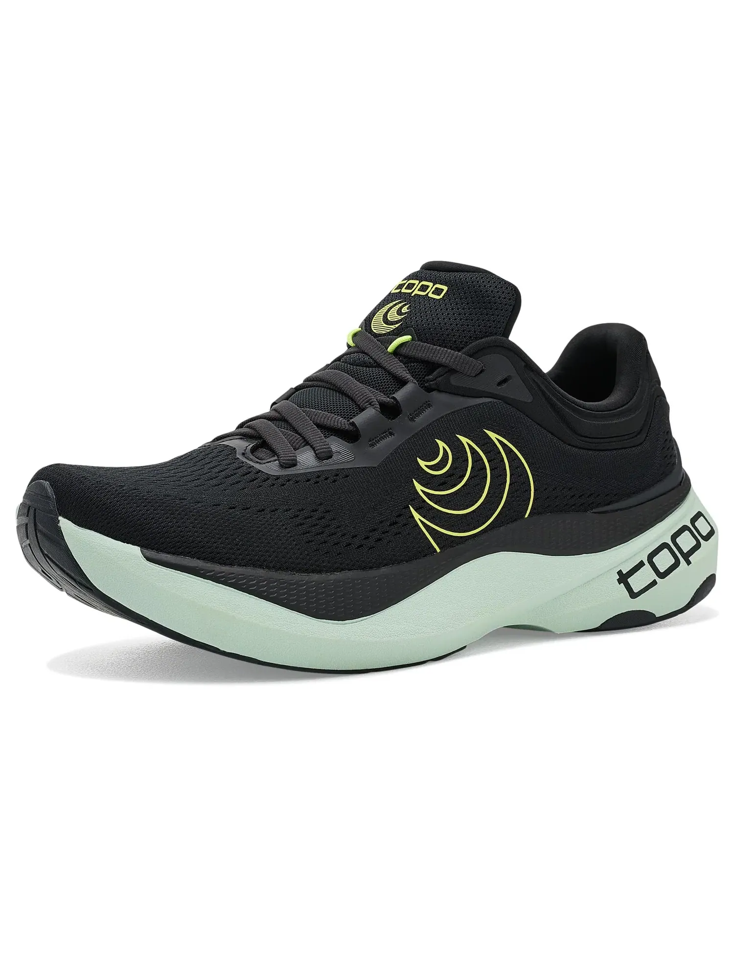 Кроссовки Aura 2 Topo Athletic — изображение 1 из 4, темно-серый/зеленый