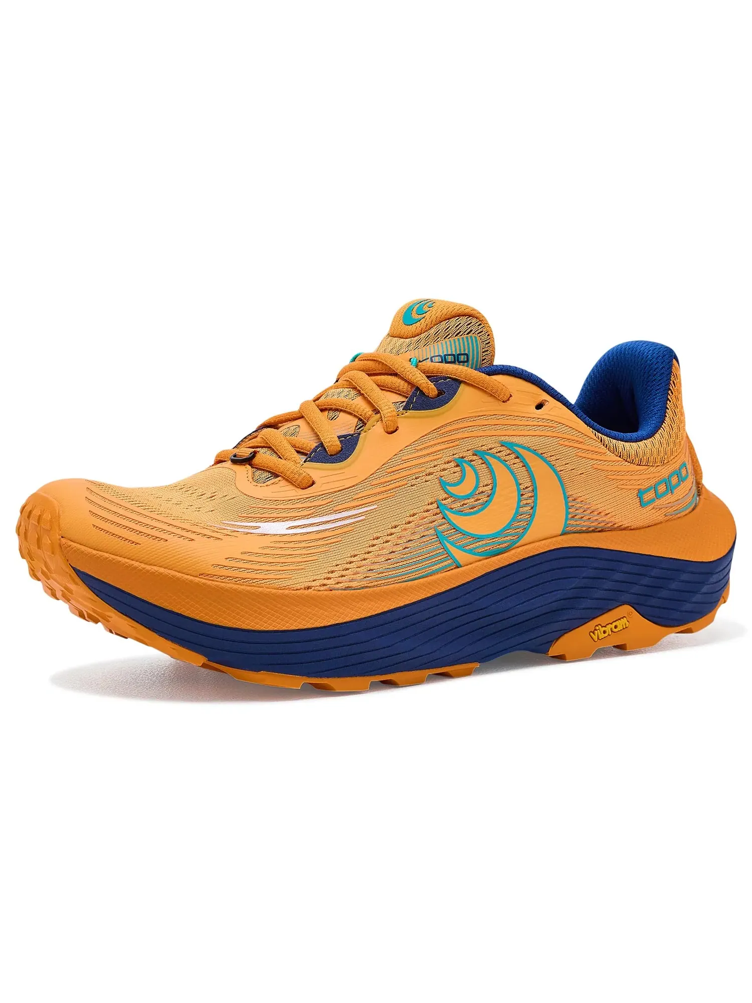 Кроссовки Ultraventure 5 Topo Athletic — изображение 1 из 4, оранжевый/темно-синий
