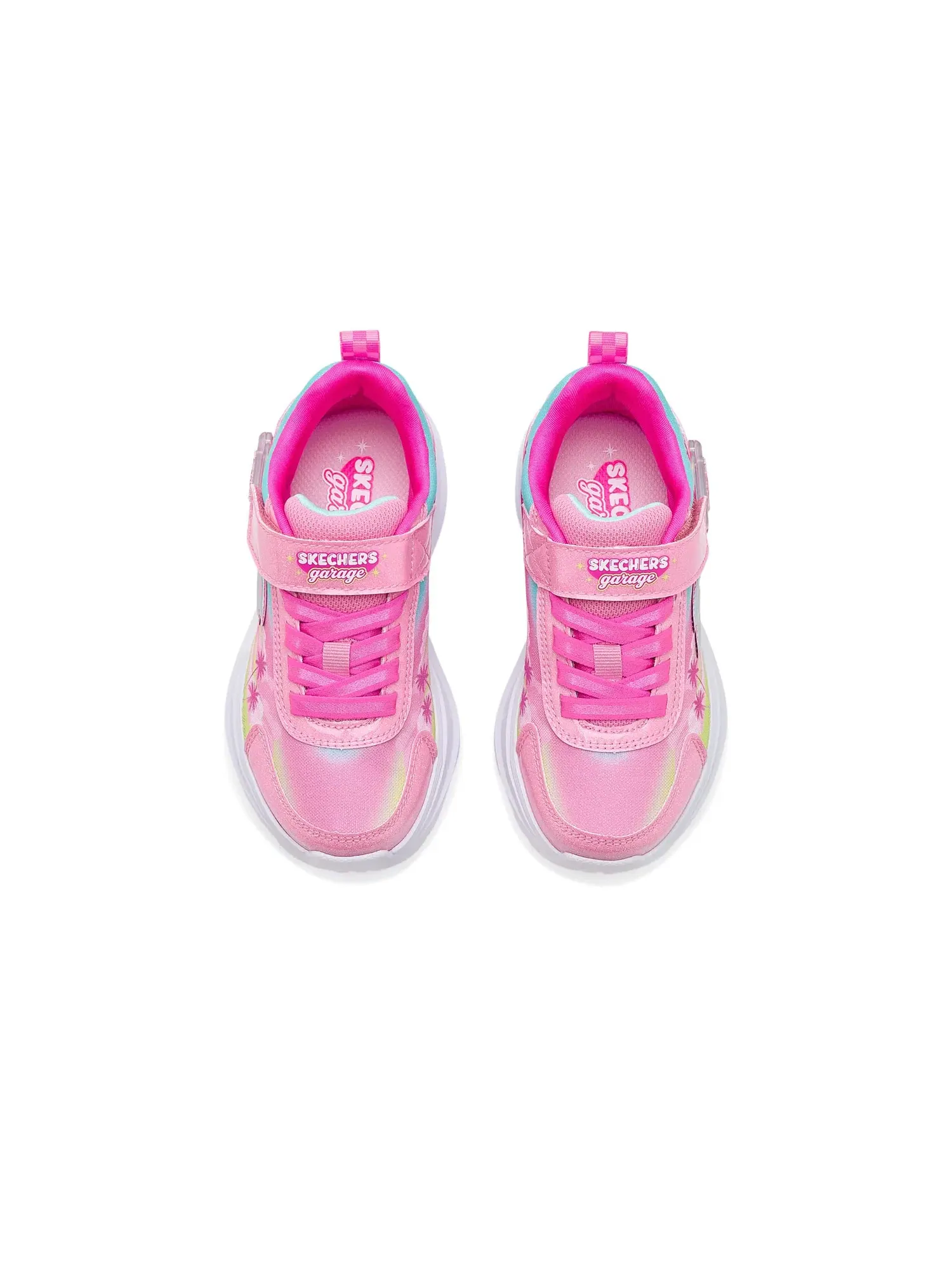 Кроссовки Garage 304351L (для маленьких и больших детей) Skechers Kids — изображение 2 из 4, розовый/мульти
