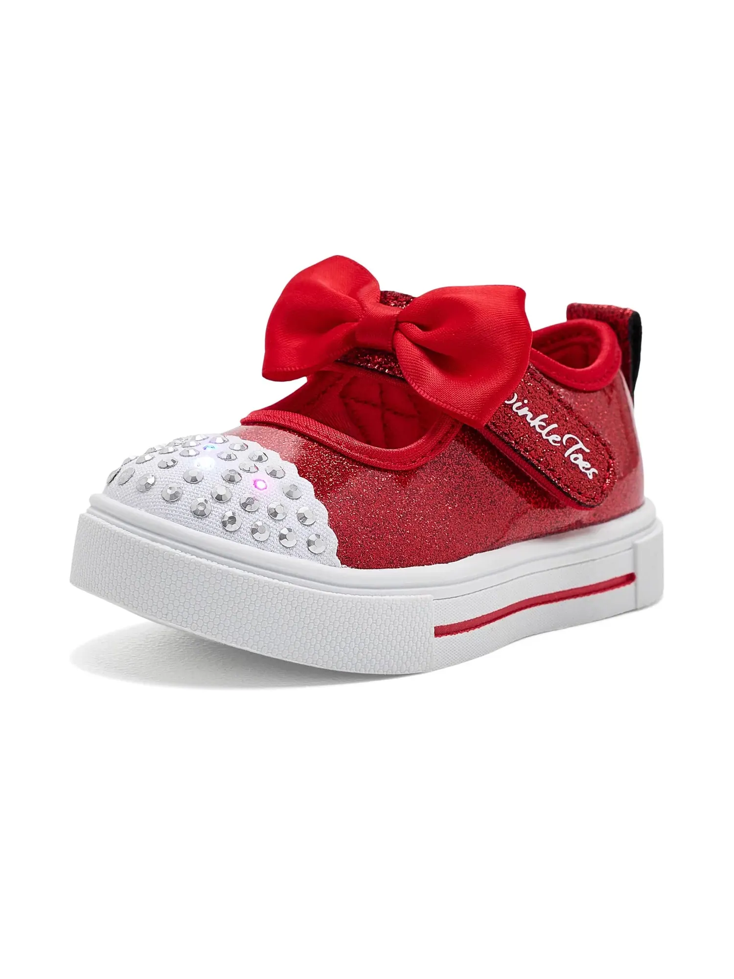 Кроссовки Twinkle Sparks - Precious Jane 314467N (для малышей) Skechers Kids — изображение 1 из 4, красный