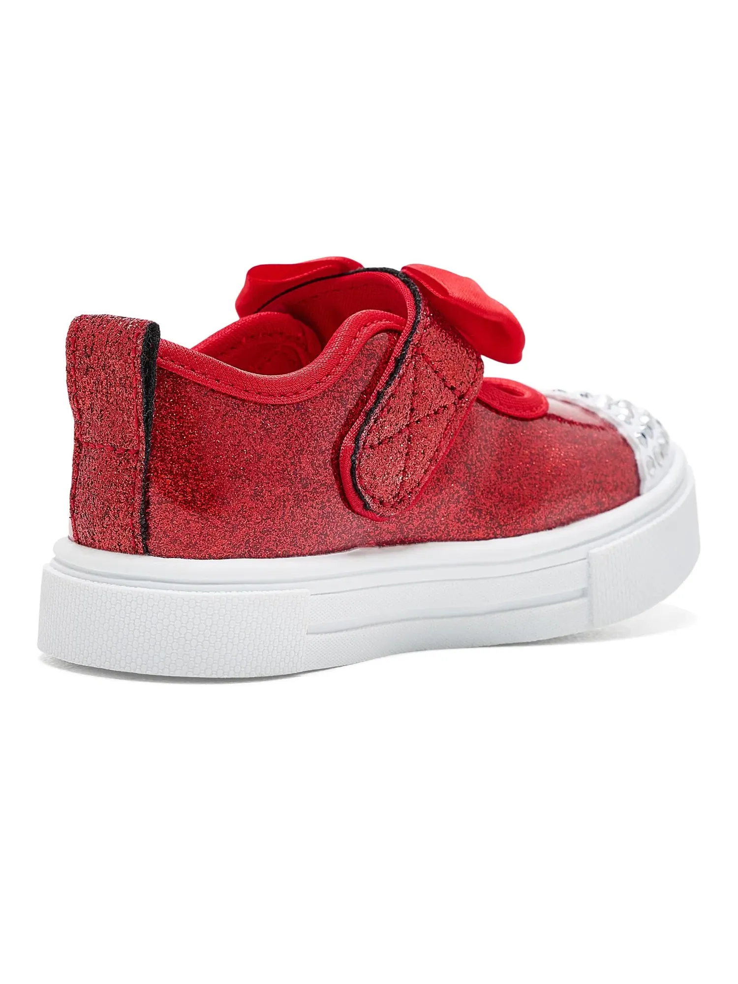 Кроссовки Twinkle Sparks - Precious Jane 314467N (для малышей) Skechers Kids — изображение 3 из 4, красный