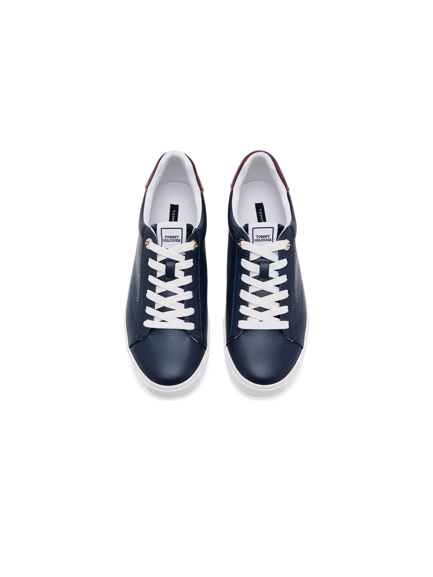 Кроссовки Lernia Tommy Hilfiger — изображение 2 из 4, темный синий/коричневый