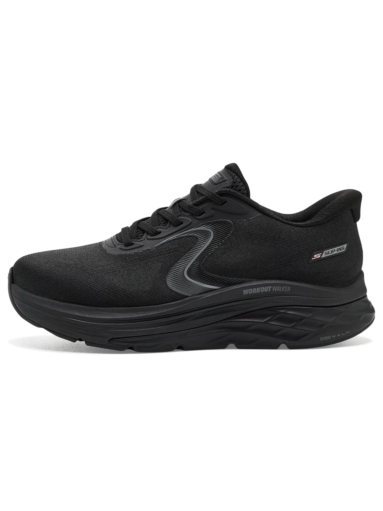 Кроссовки Hands-free Slip-ins: Go Walk Workout Walker Max Skechers Performance — изображение 4 из 4, черный/черный