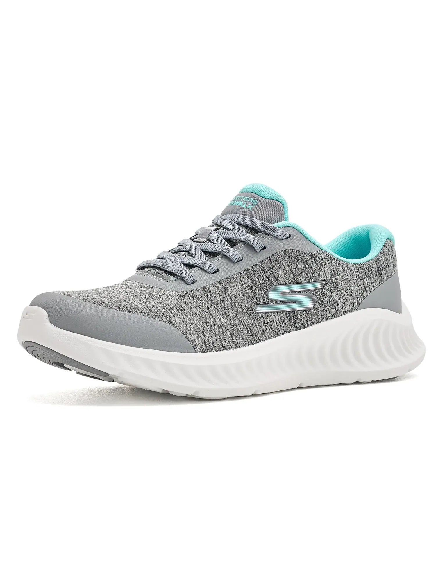 Кроссовки Go Walk Now Heather Skechers Performance — изображение 1 из 4, серый
