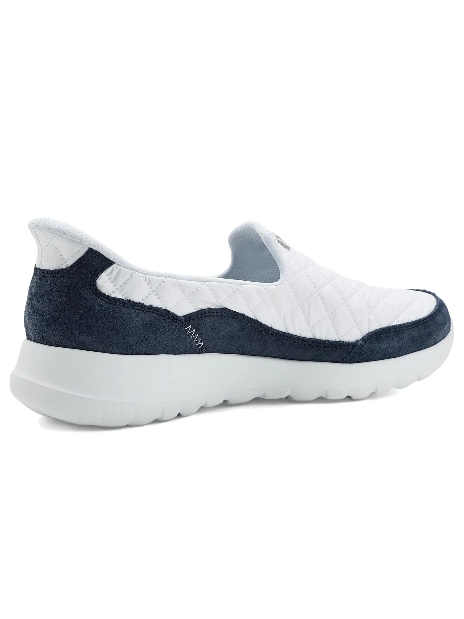 Кроссовки Slip-ins: Go Walk Joy Cozy Easy Skechers Performance — изображение 3 из 4, белый/темно-синий