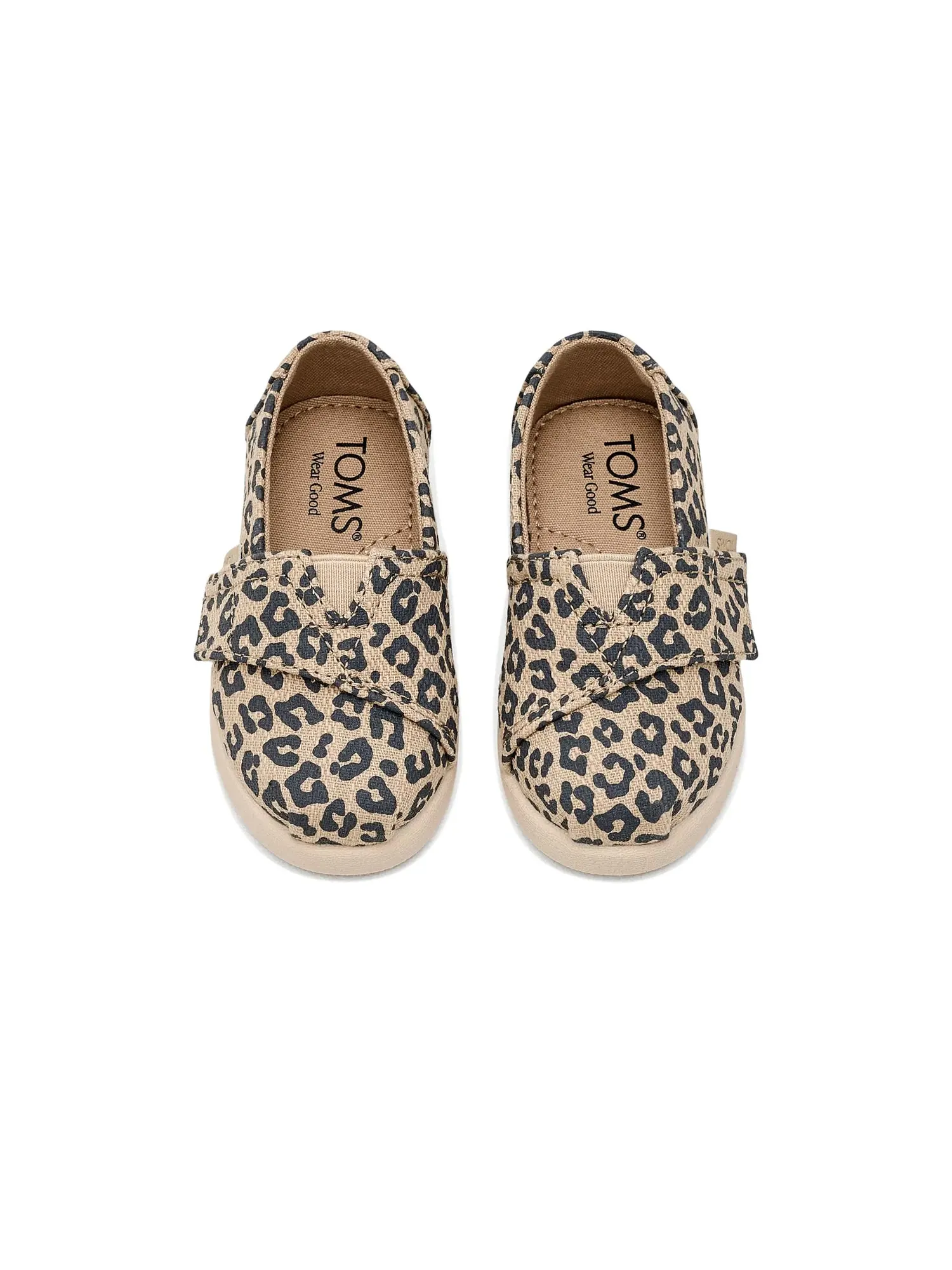 Балетки Alpargata Classic (для малышей и маленьких детей) Toms Kids — изображение 2 из 4, бежевый/хаки