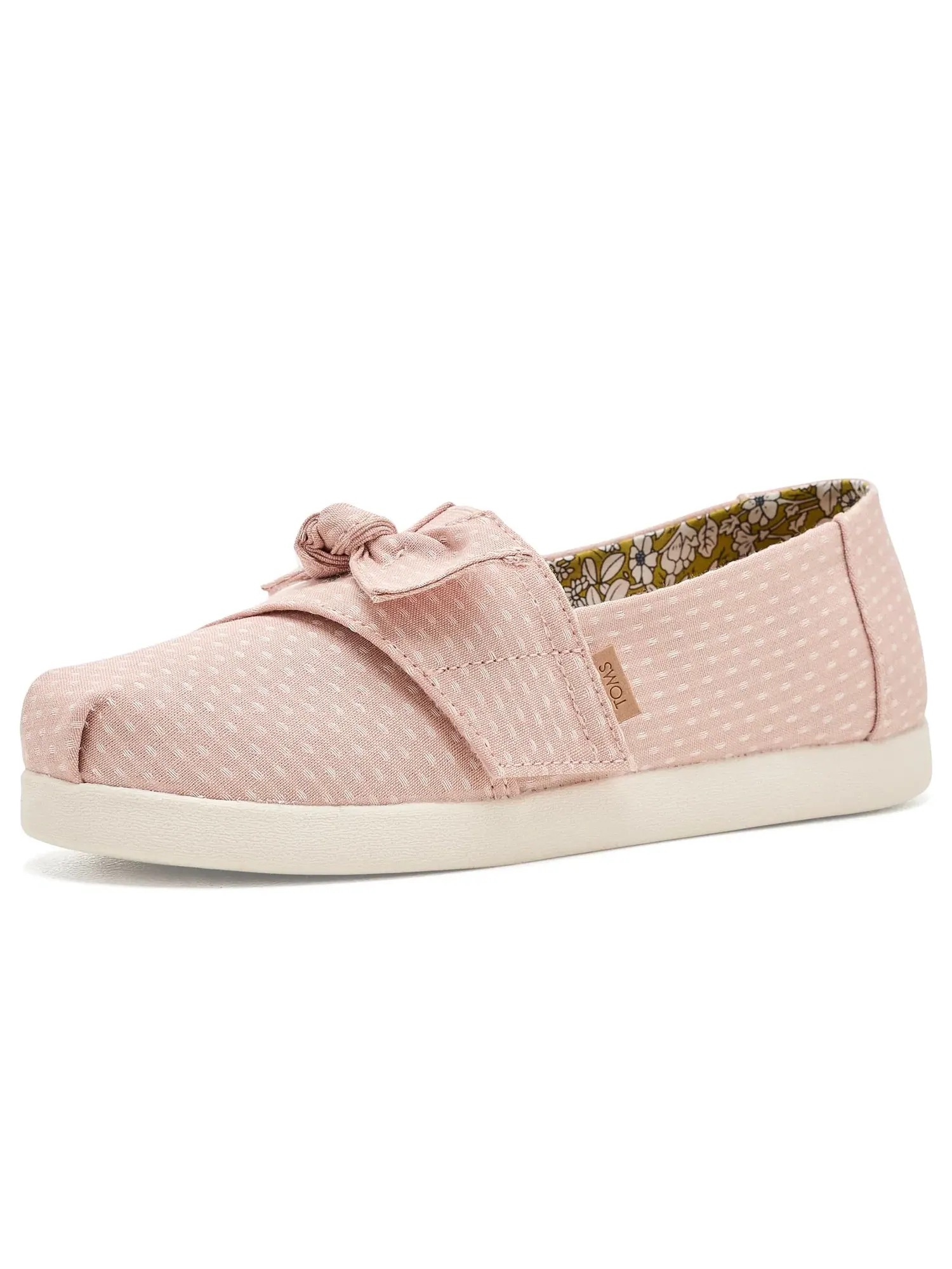 Кроссовки Alpargata Classic (для маленьких и больших детей) Toms Kids — изображение 1 из 4, бежевый/хаки