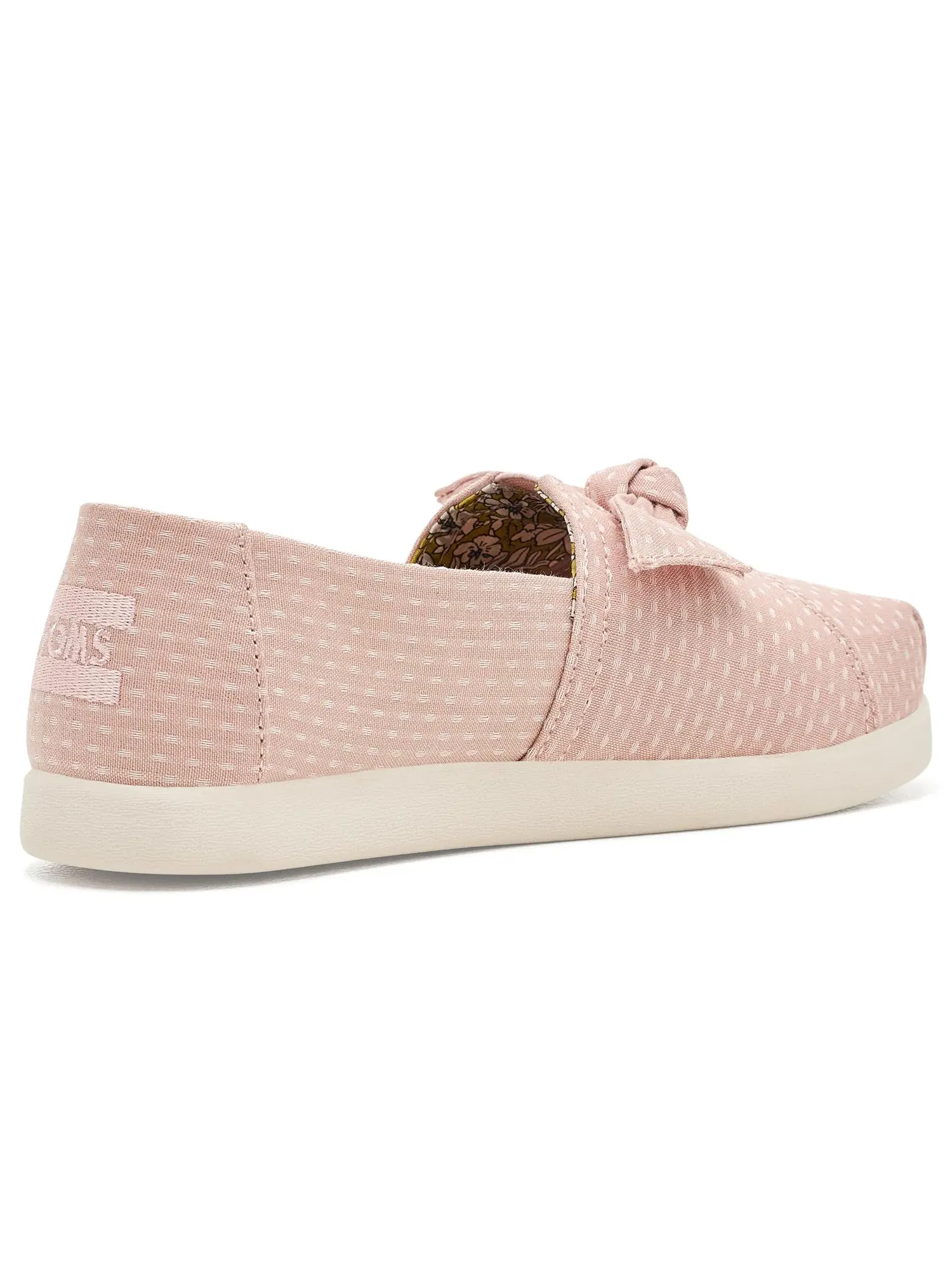 Кроссовки Alpargata Classic (для маленьких и больших детей) Toms Kids — изображение 3 из 4, бежевый/хаки