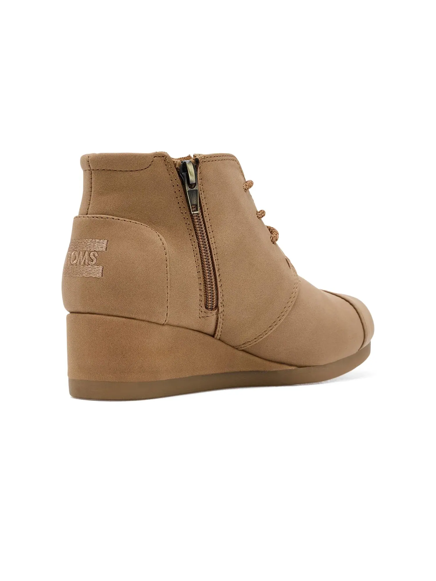 Ботинки Desert Wedge (для маленьких и больших детей) Toms Kids — изображение 3 из 4, коричневый