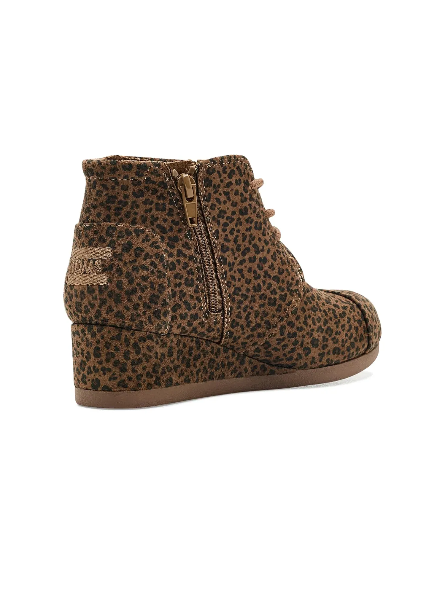 Ботинки Desert Wedge (для маленьких и больших детей) Toms Kids — изображение 3 из 4, светлый/коричневый